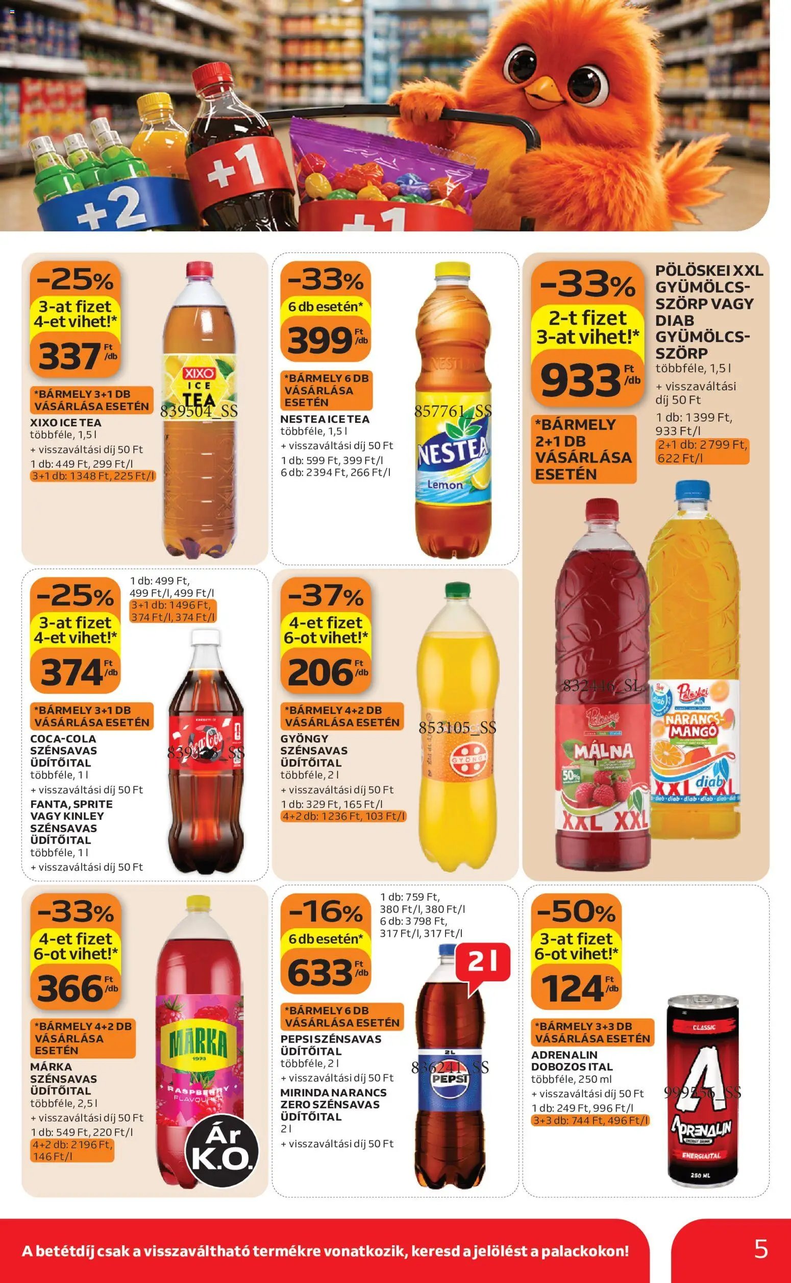 Auchan újság 2026.08.06. Auchan Mennyiségi kedvezmény ajánlataink