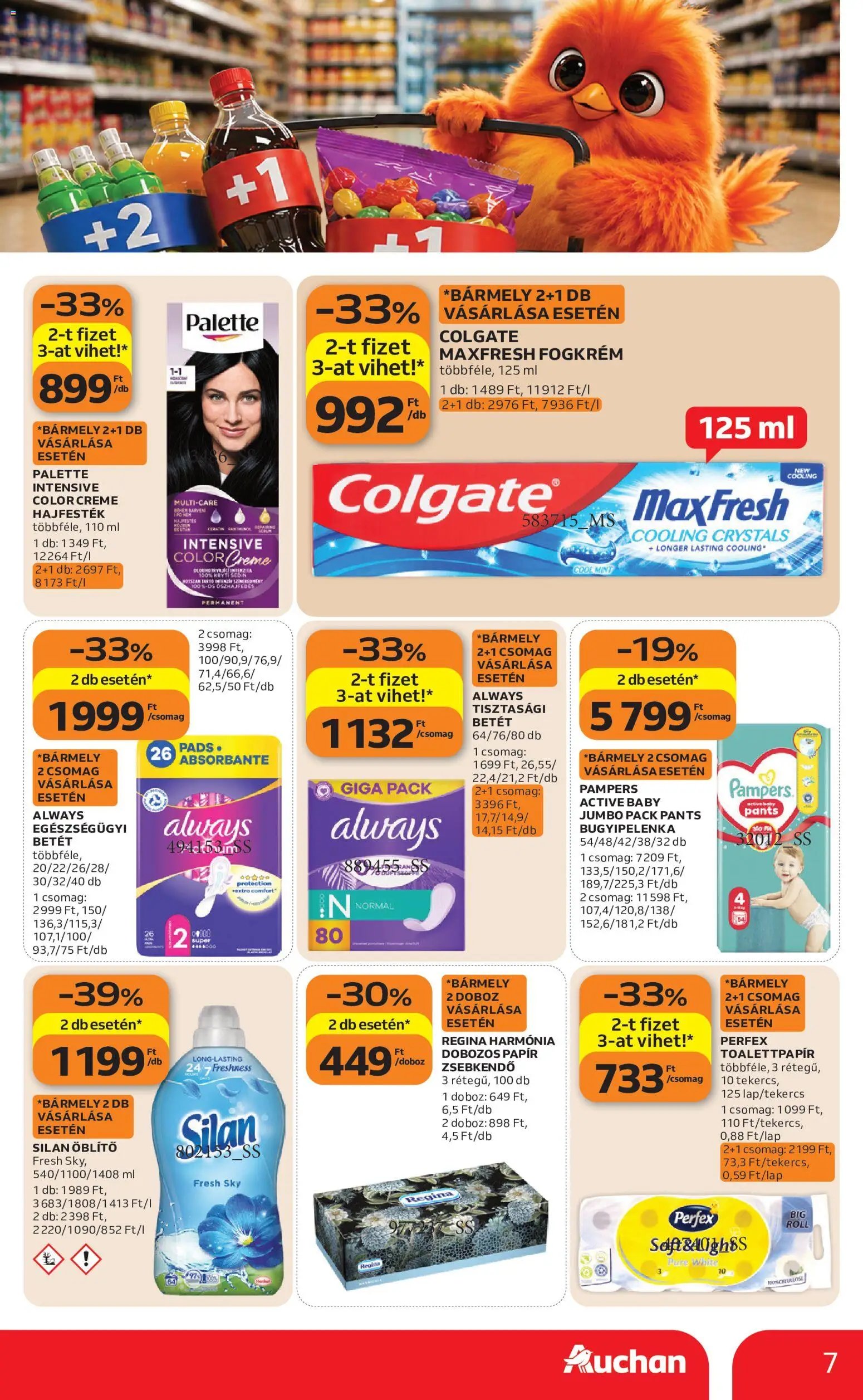 Auchan újság 2026.08.06. Auchan Mennyiségi kedvezmény ajánlataink