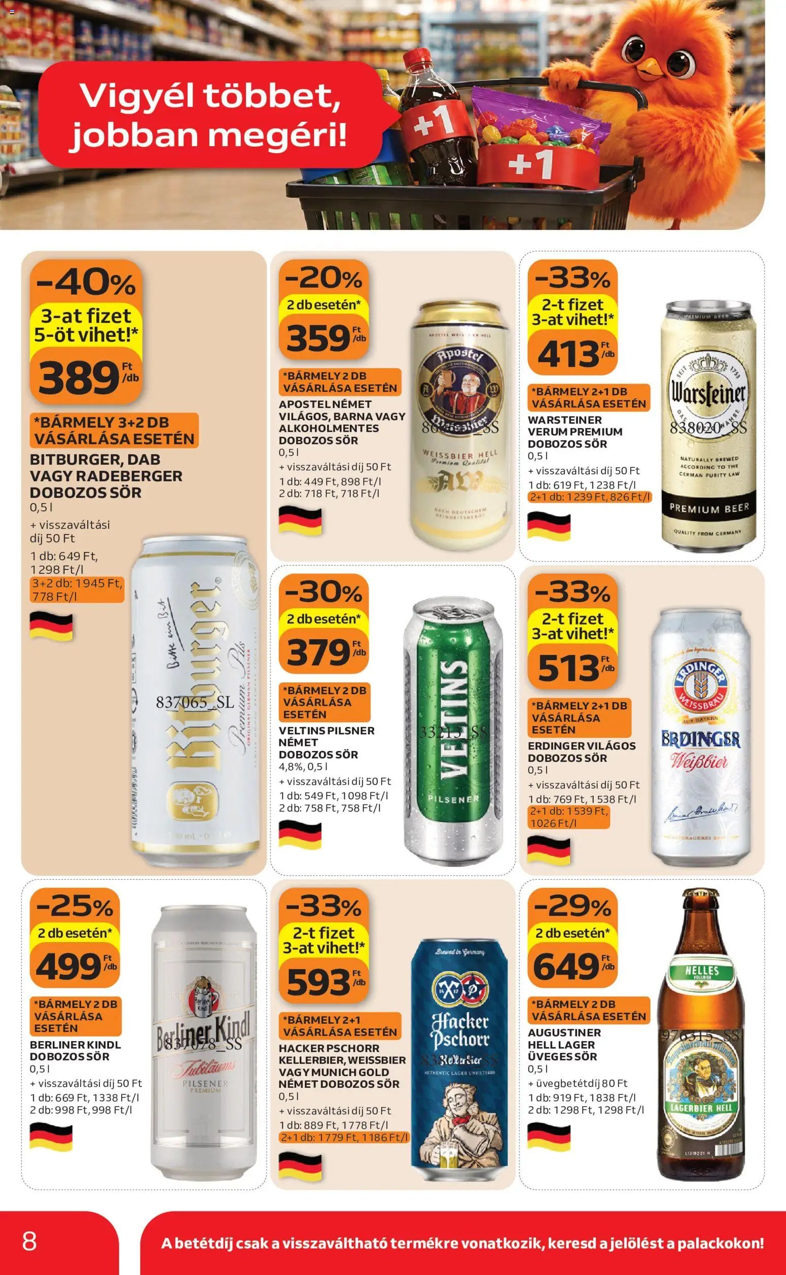Auchan újság 2026.08.06. Auchan Mennyiségi kedvezmény ajánlataink