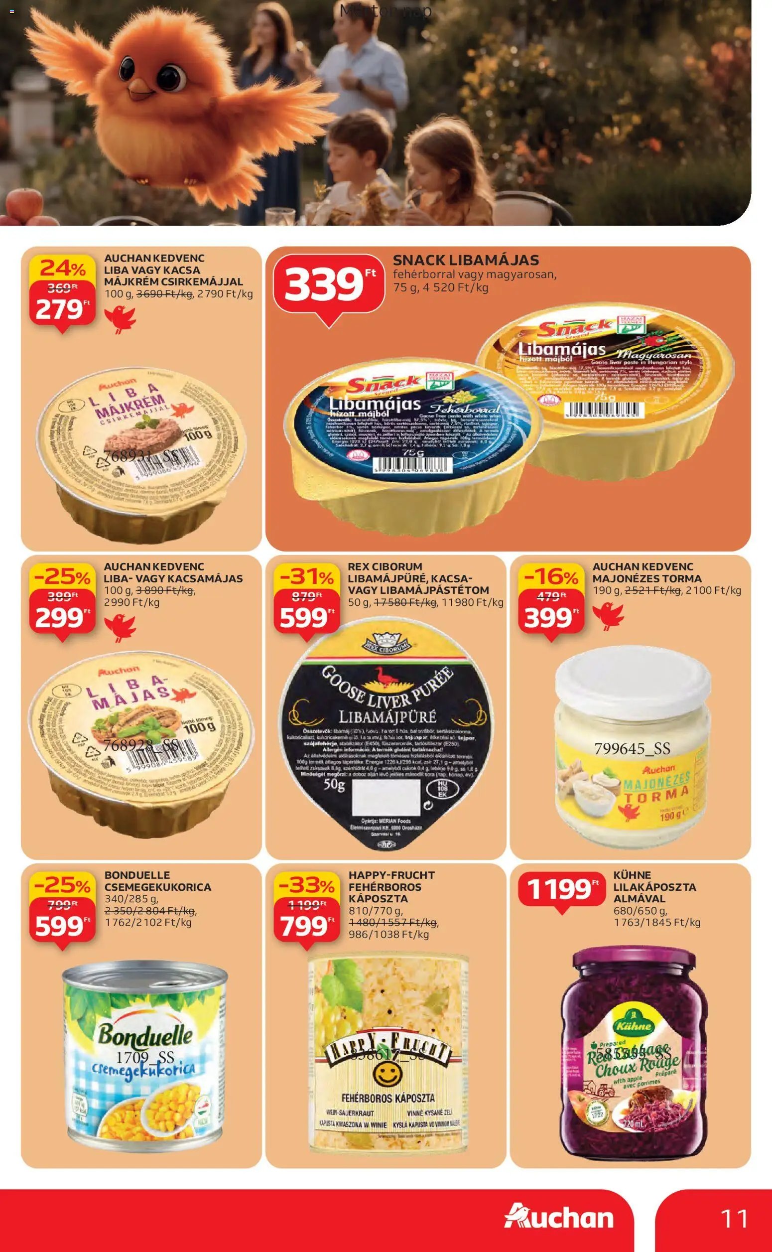 Auchan újság 2025.10.30. Akciós újság Auchan (2025-10-30 - 2025-11-05)