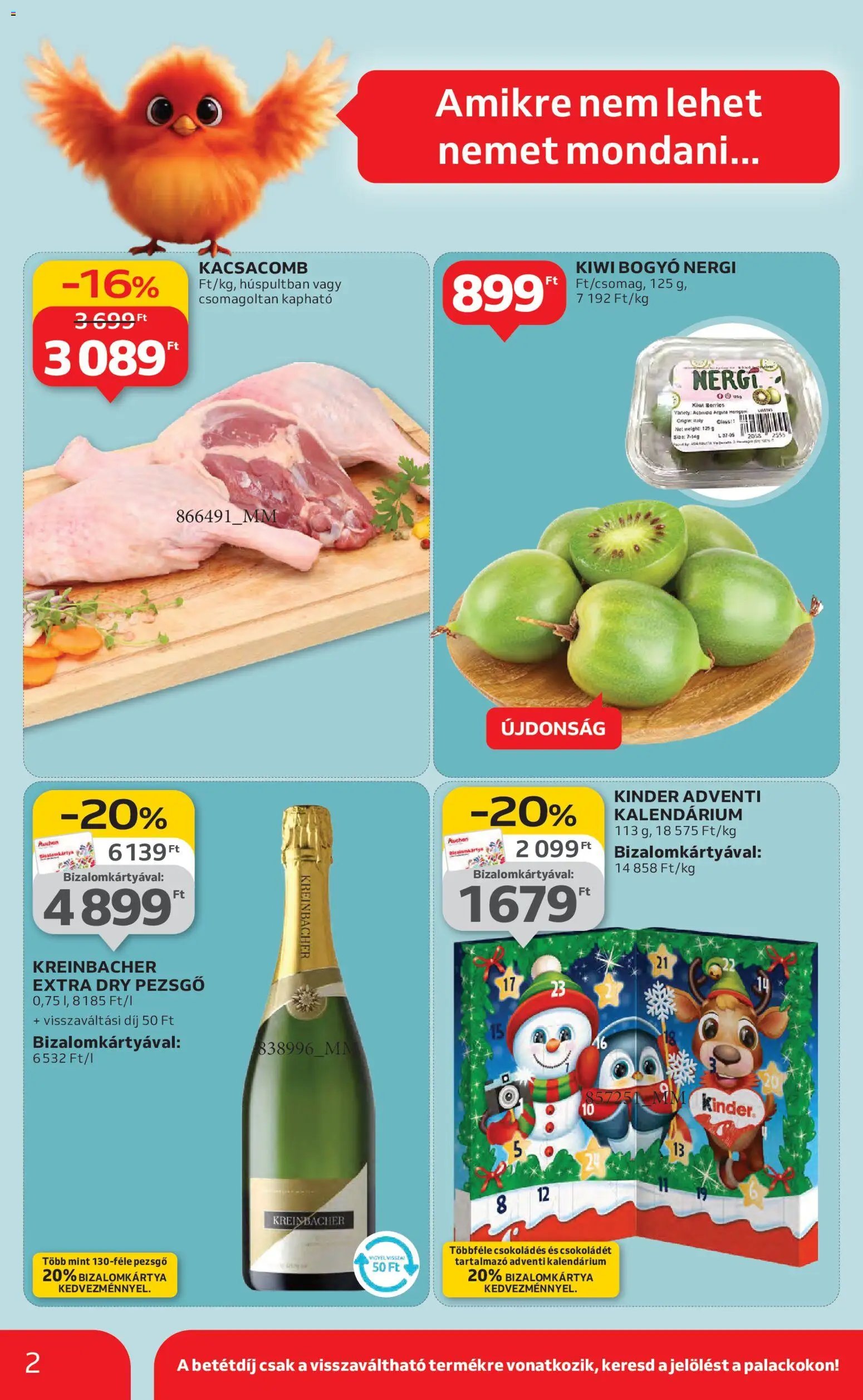 Auchan újság 2025.10.30. Akciós újság Auchan (2025-10-30 - 2025-11-05)