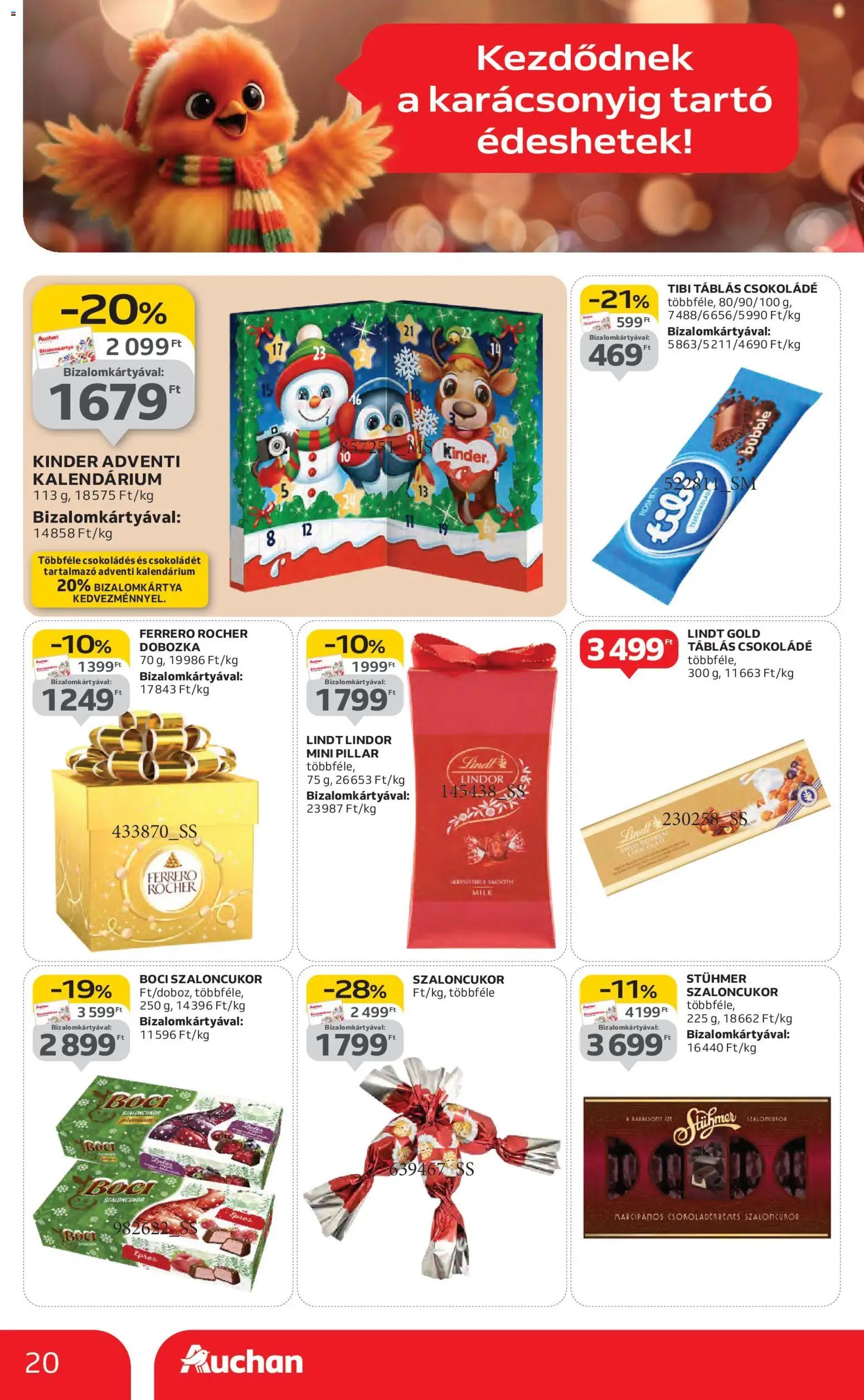 Auchan újság 2025.10.30. Akciós újság Auchan (2025-10-30 - 2025-11-05)