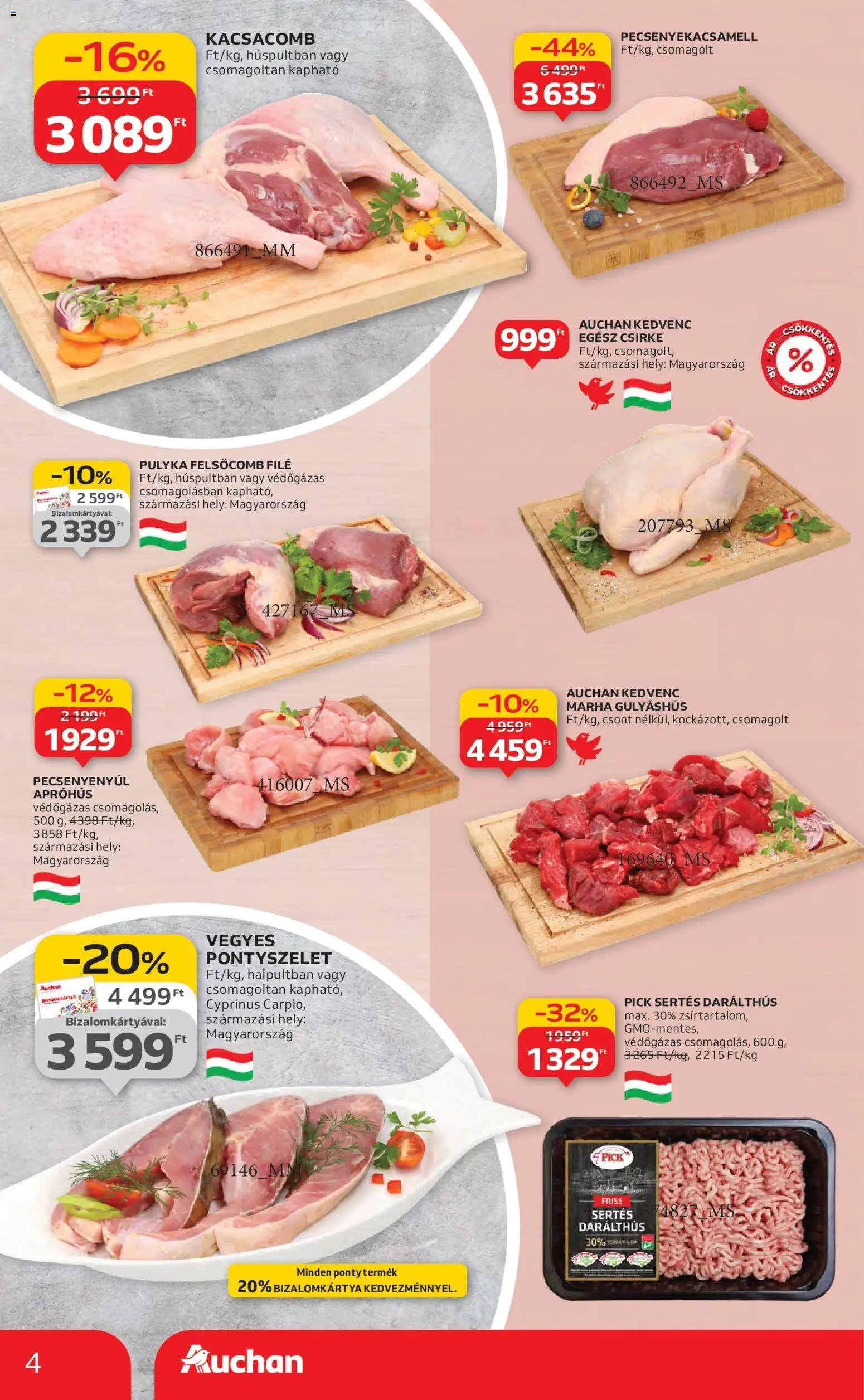 Auchan újság 2025.10.30. Akciós újság Auchan (2025-10-30 - 2025-11-05)