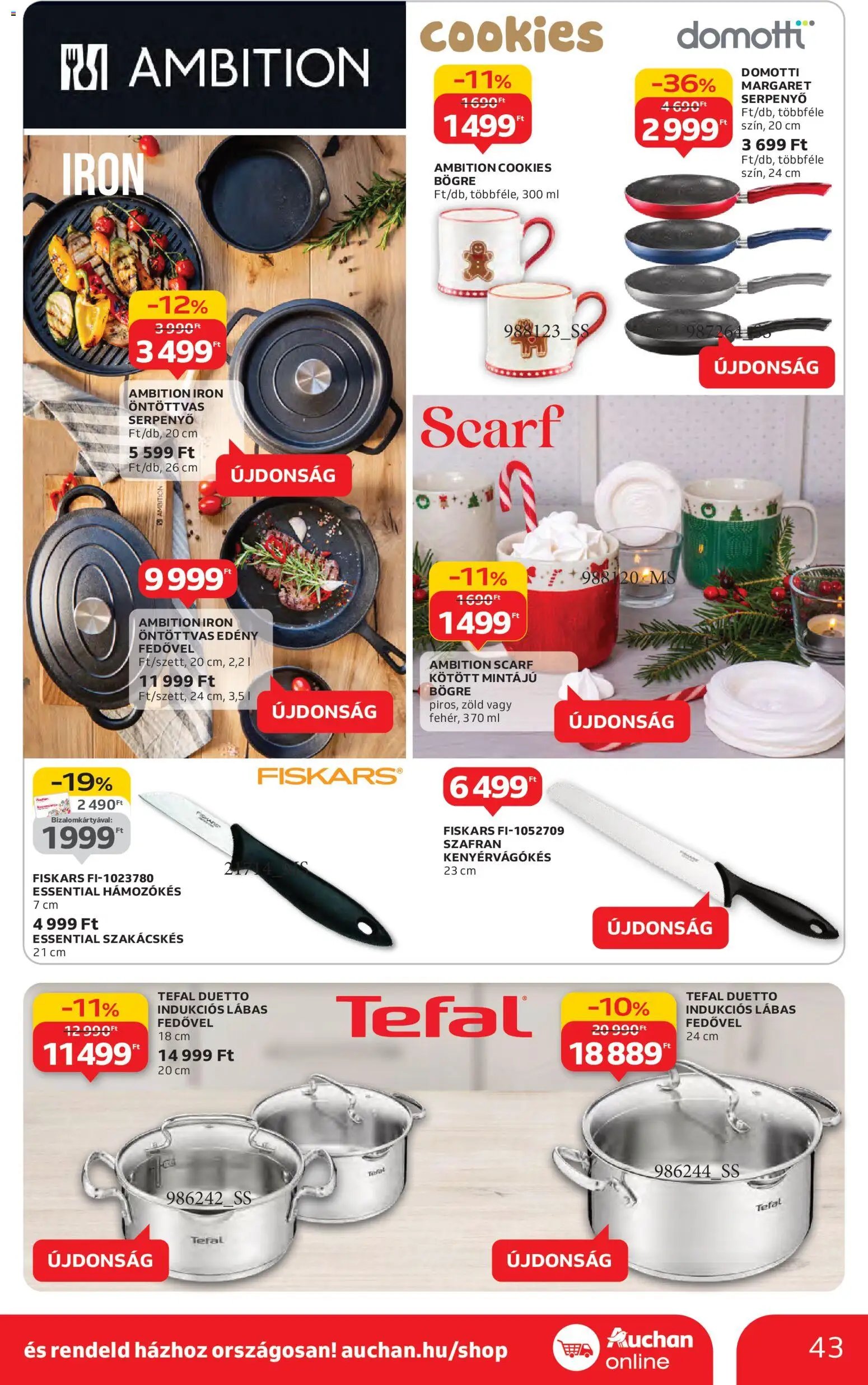 Auchan újság 2025.10.30. Akciós újság Auchan (2025-10-30 - 2025-11-05)