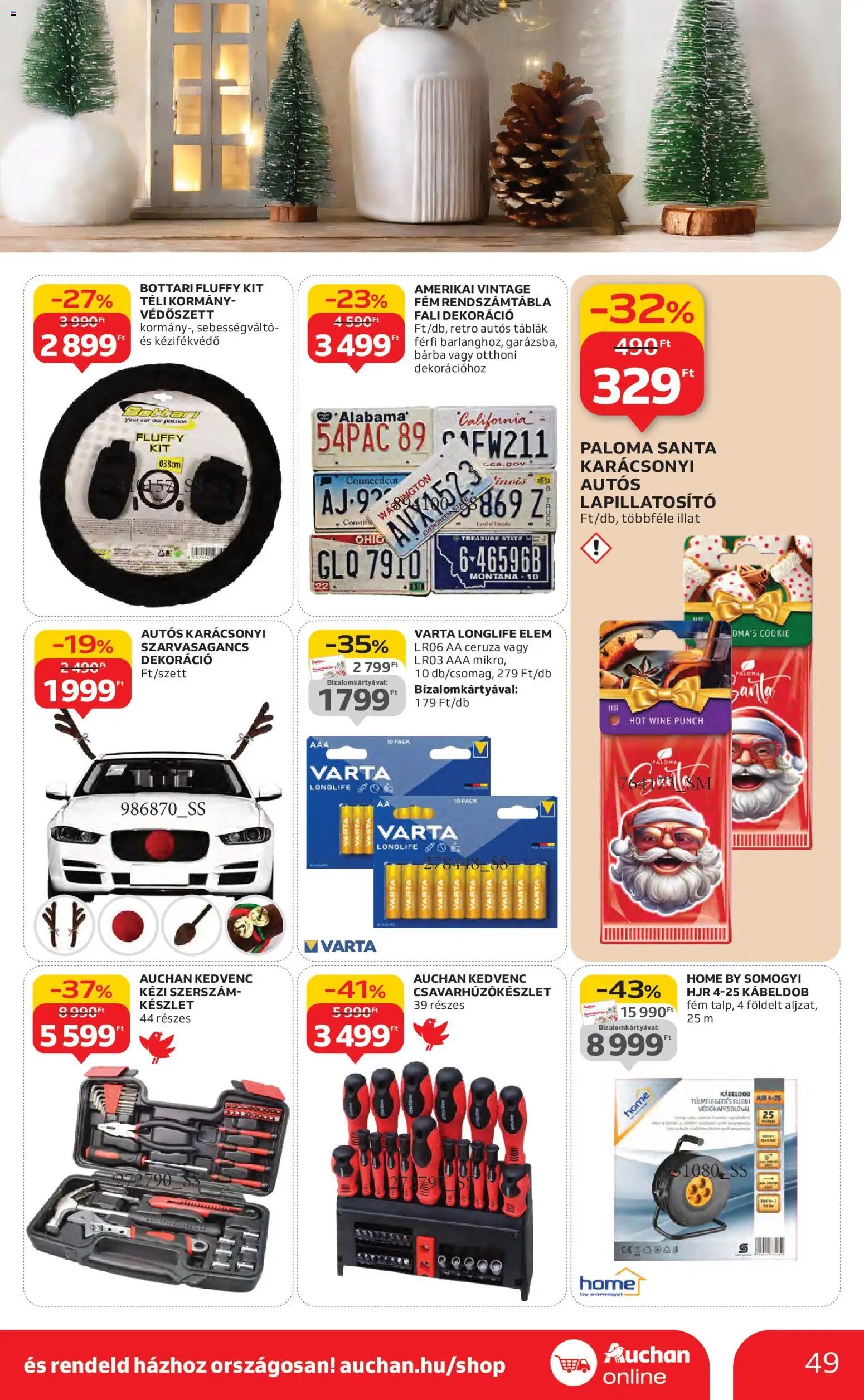 Auchan újság 2025.10.30. Akciós újság Auchan (2025-10-30 - 2025-11-05)