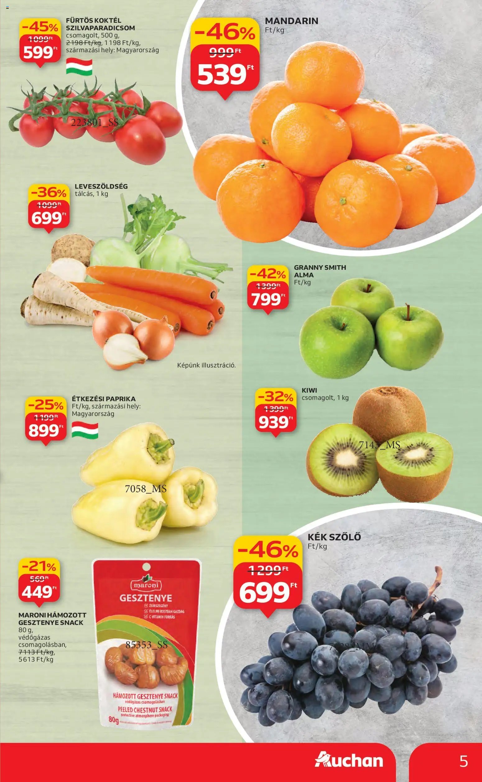 Auchan újság 2025.10.30. Akciós újság Auchan (2025-10-30 - 2025-11-05)