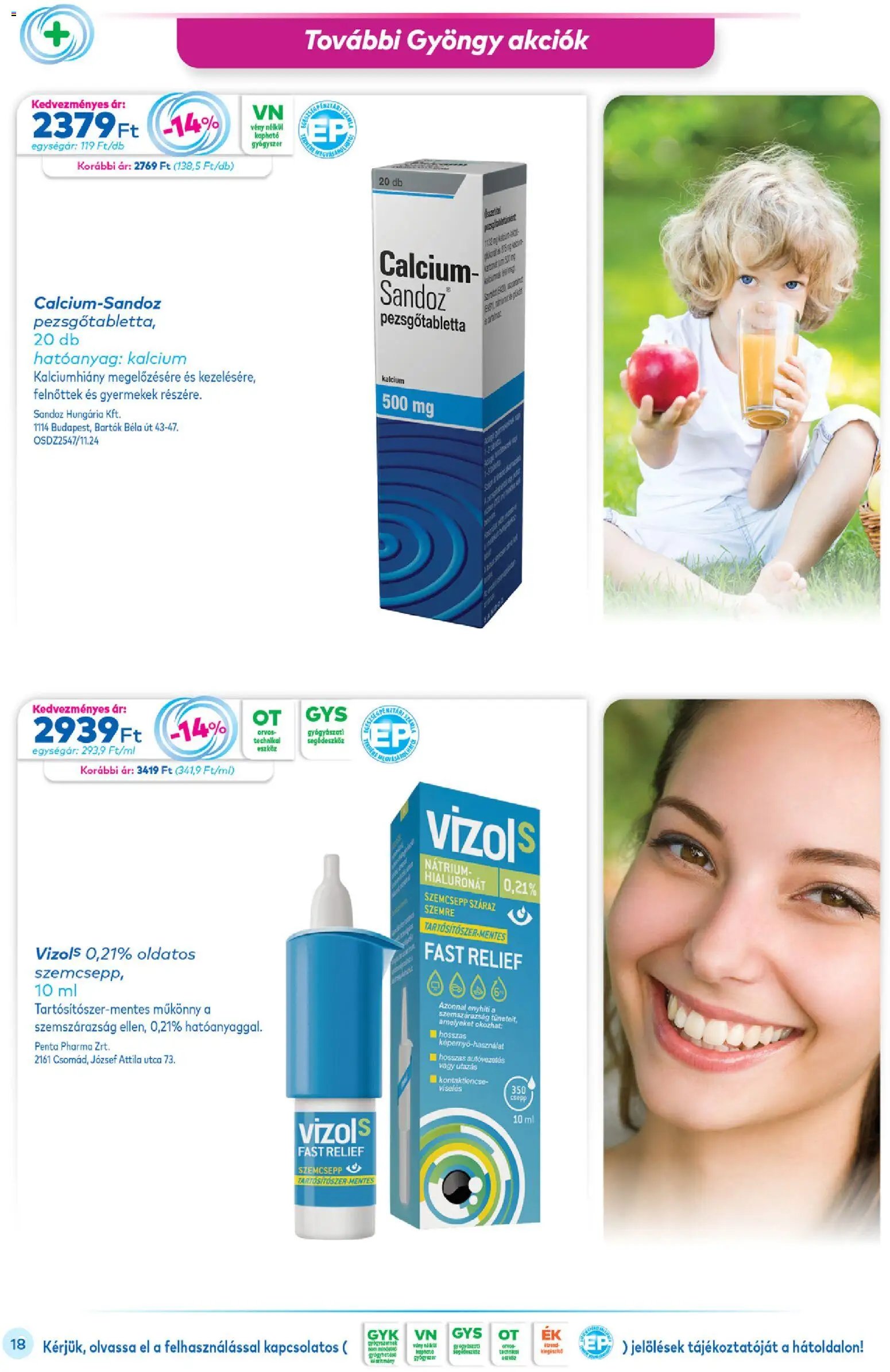 Gyöngy Patikák újság 2026.04.01. Gyöngy Patikák akciós újság (2026-04-01 - 2026-04-30)
