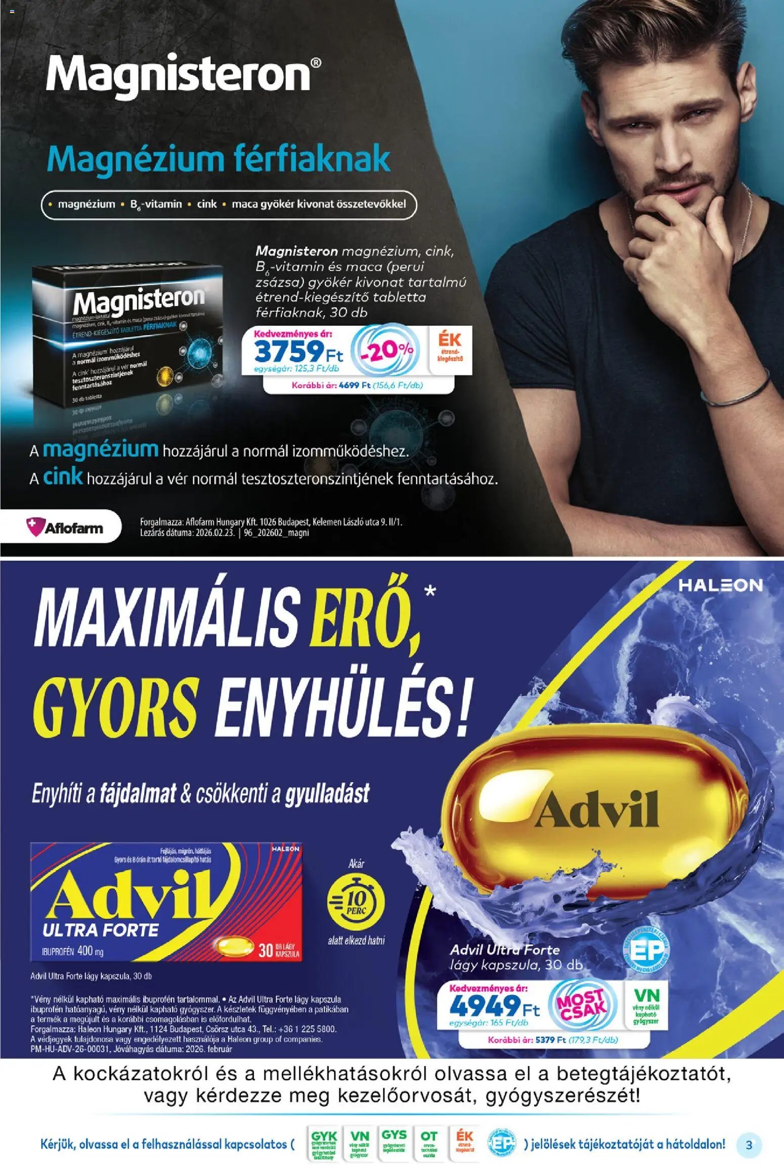 Gyöngy Patikák újság 2026.04.01. Gyöngy Patikák akciós újság (2026-04-01 - 2026-04-30)