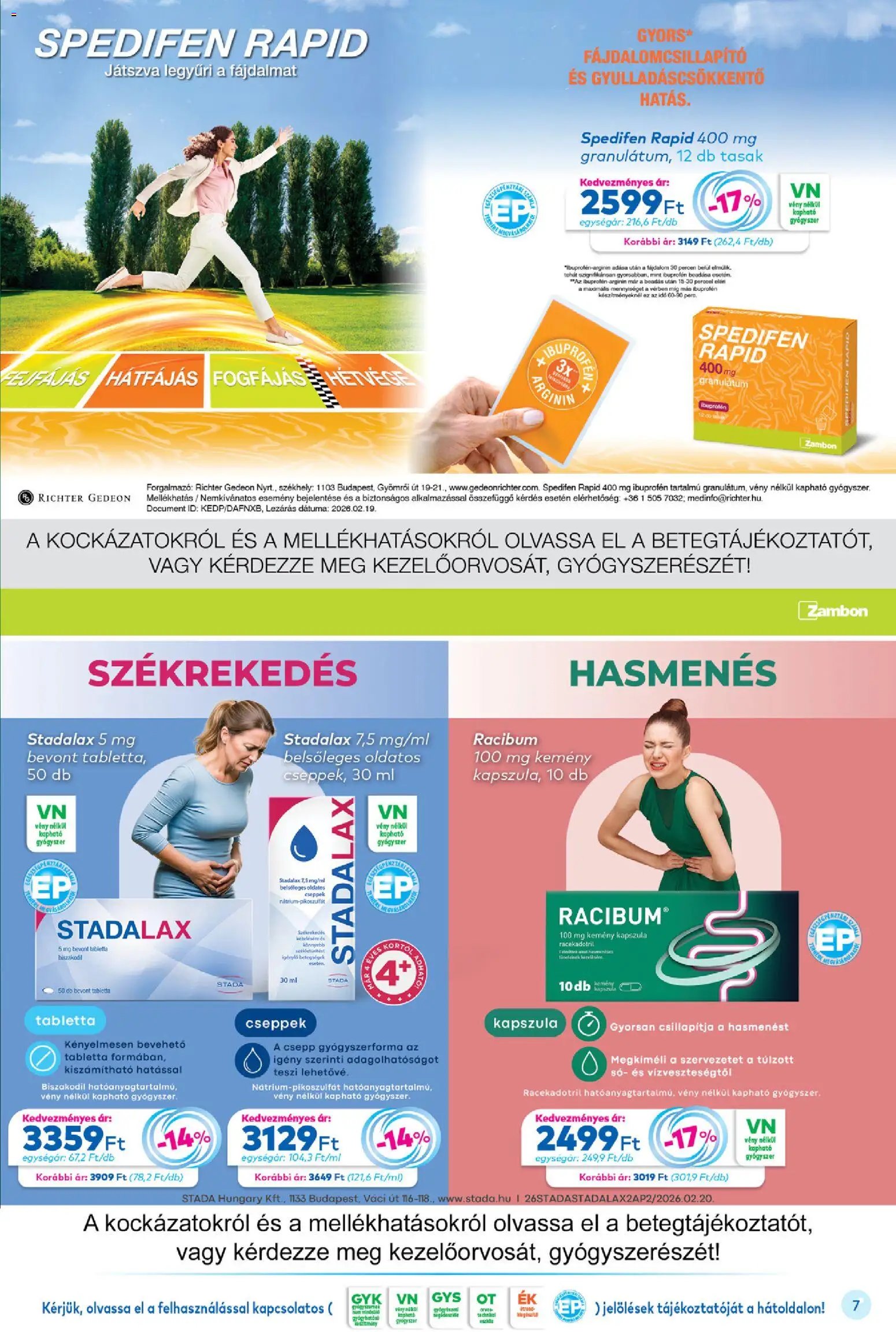 Gyöngy Patikák újság 2026.04.01. Gyöngy Patikák akciós újság (2026-04-01 - 2026-04-30)