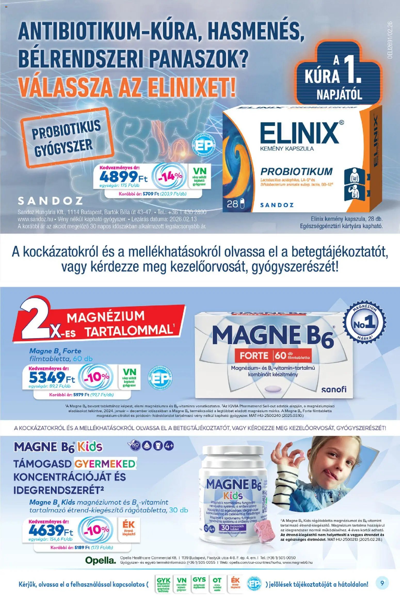 Gyöngy Patikák újság 2026.04.01. Gyöngy Patikák akciós újság (2026-04-01 - 2026-04-30)