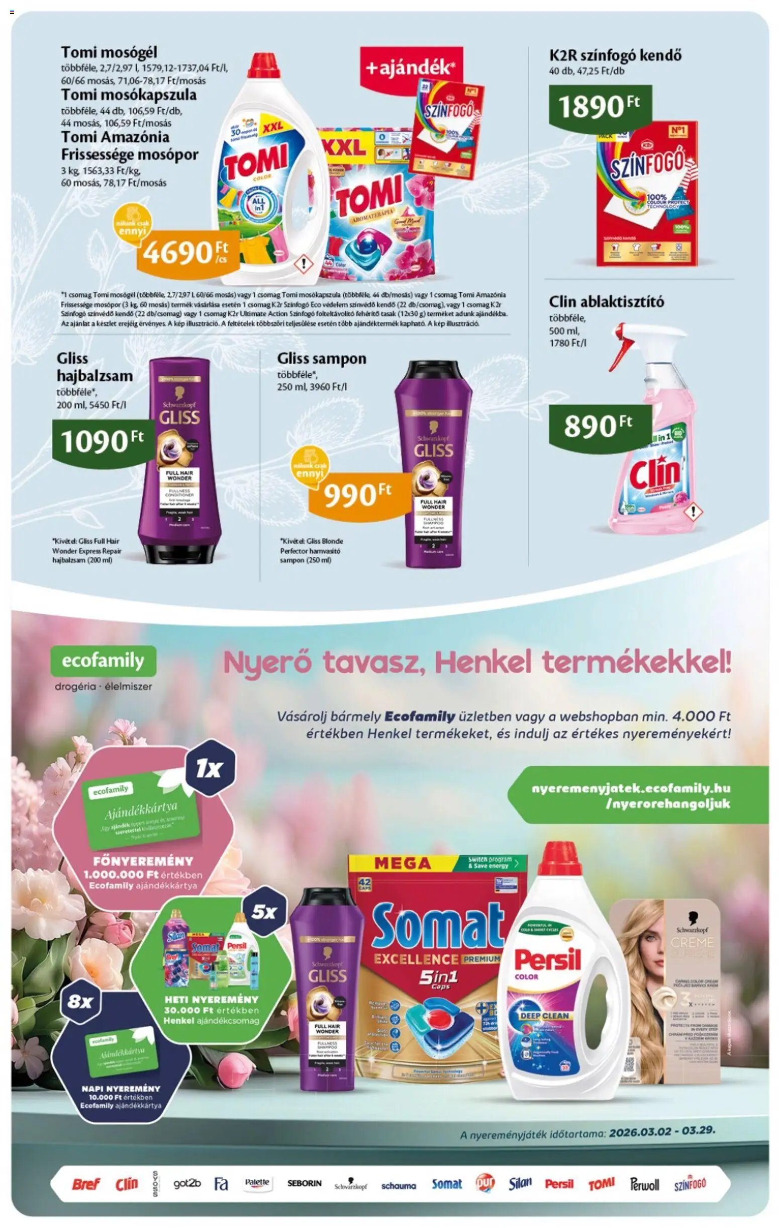 EcoFamily újság 2026.03.05. EcoFamily akciós újság (2026-03-05 - 2026-03-14)