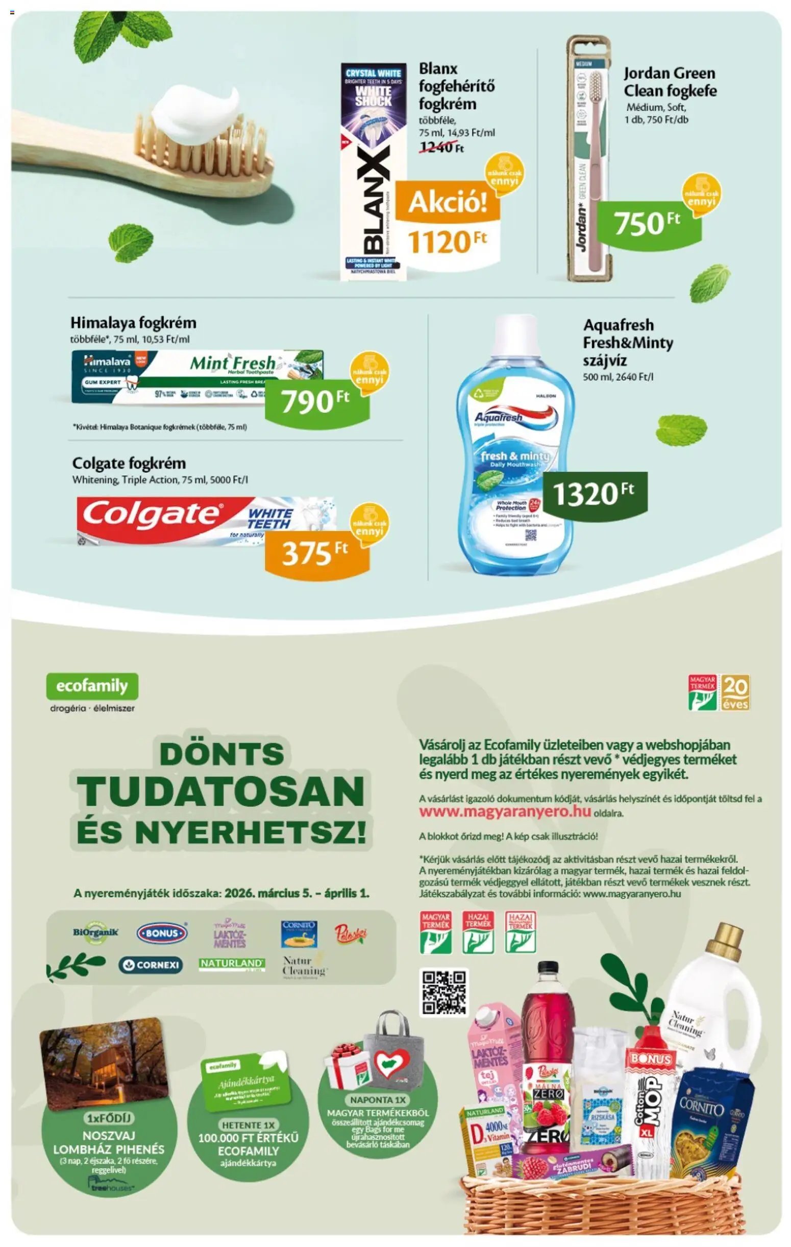 EcoFamily újság 2026.03.05. EcoFamily akciós újság (2026-03-05 - 2026-03-14)