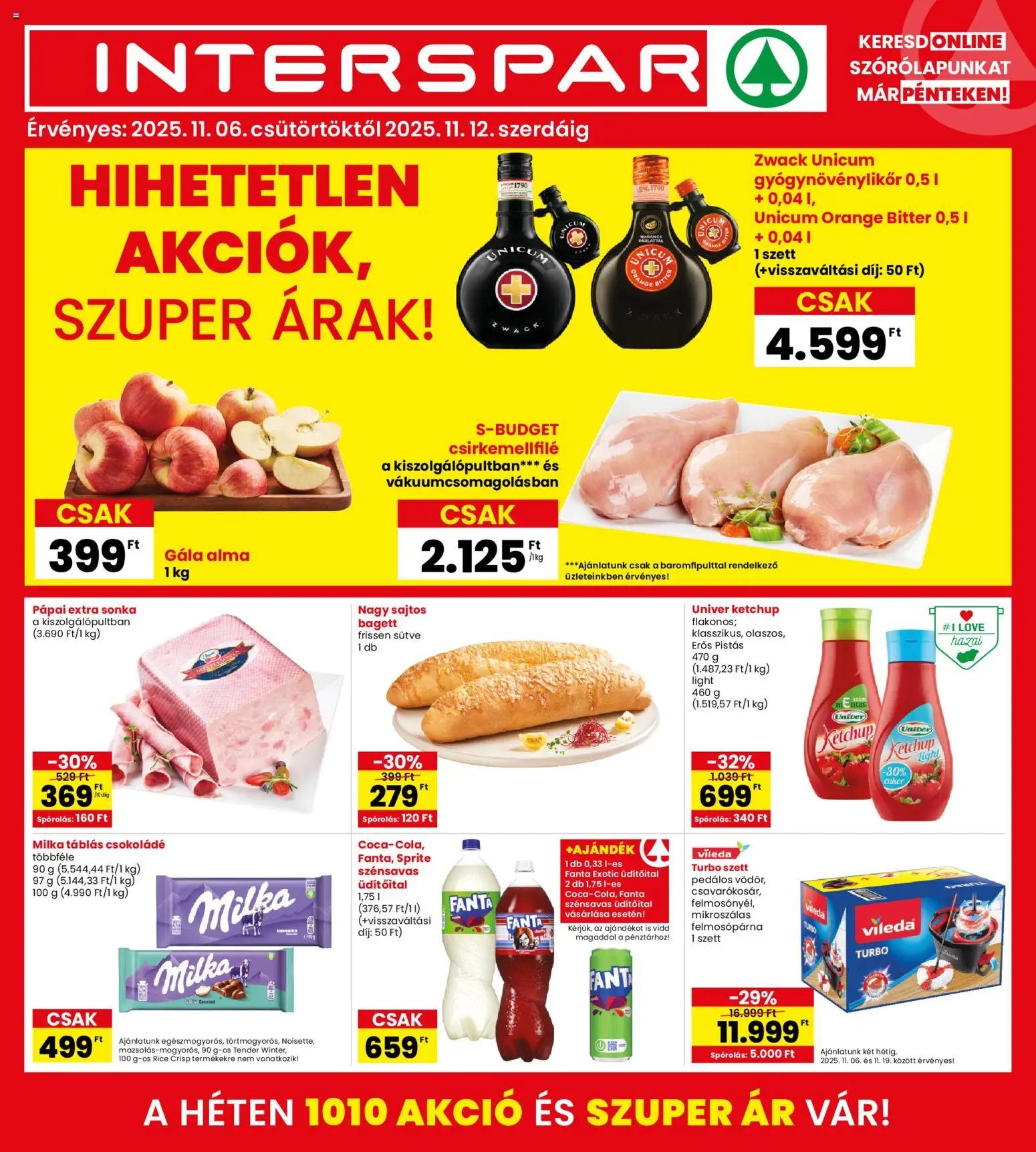 Interspar újság 2025.11.06. Black Friday (2025-11-06 - 2025-11-12)