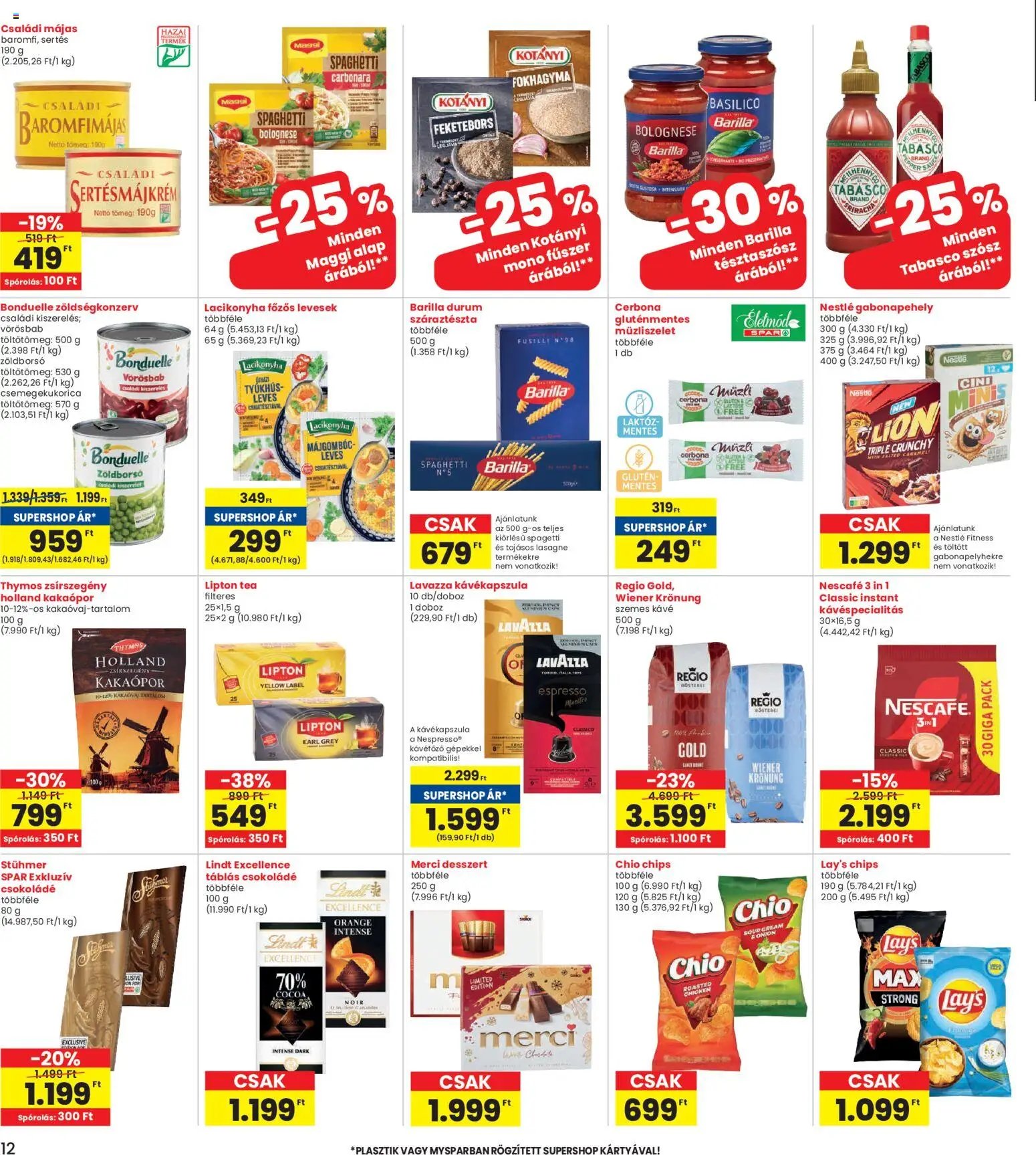 Interspar újság 2025.11.06. Black Friday (2025-11-06 - 2025-11-12)