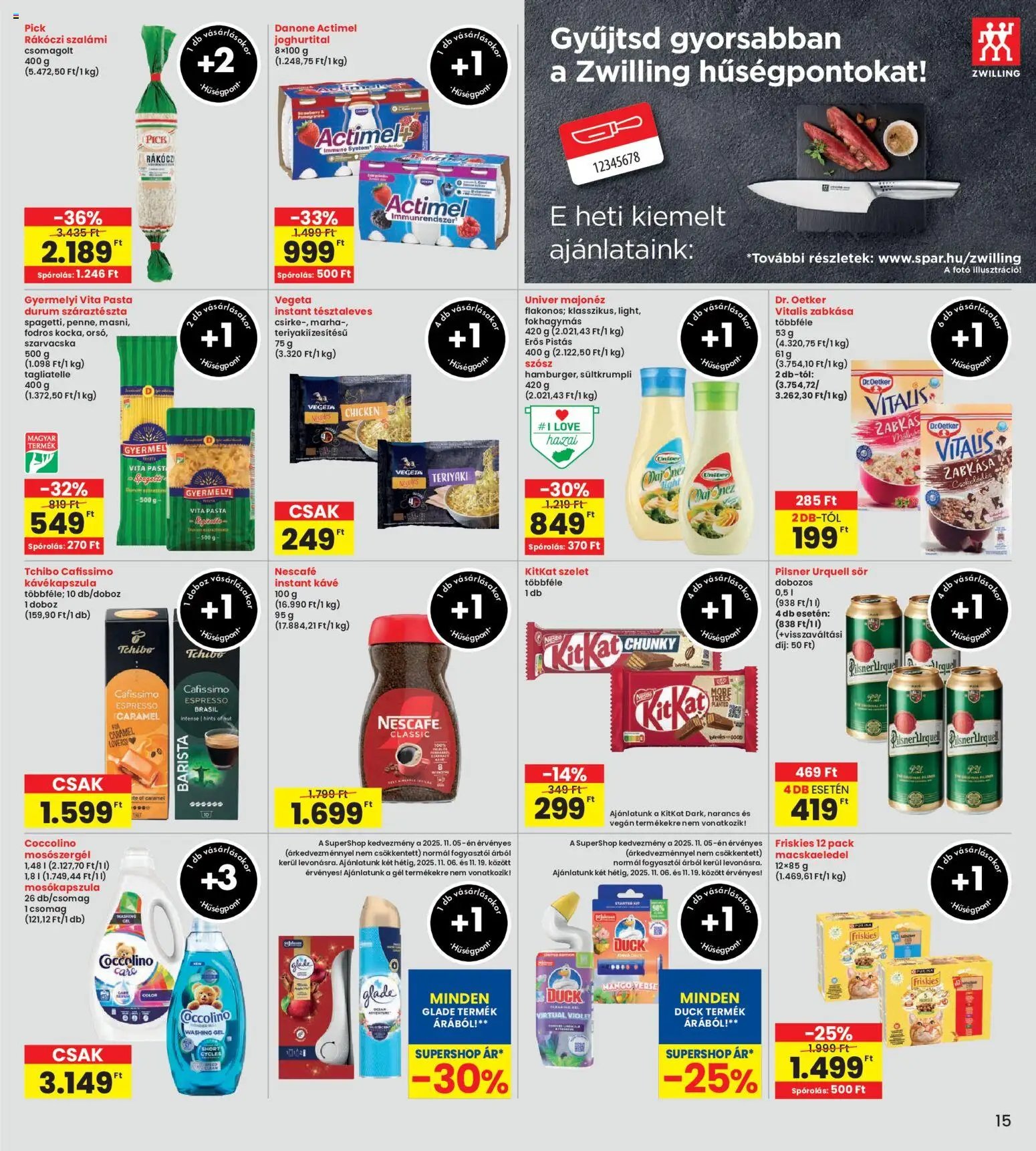 Interspar újság 2025.11.06. Black Friday (2025-11-06 - 2025-11-12)