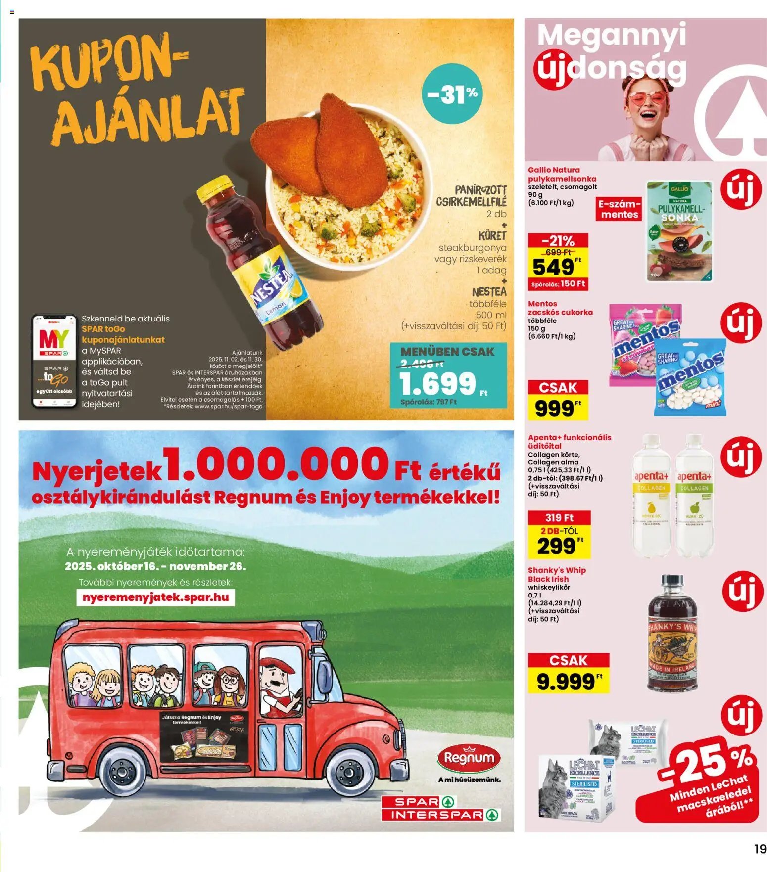 Interspar újság 2025.11.06. Black Friday (2025-11-06 - 2025-11-12)