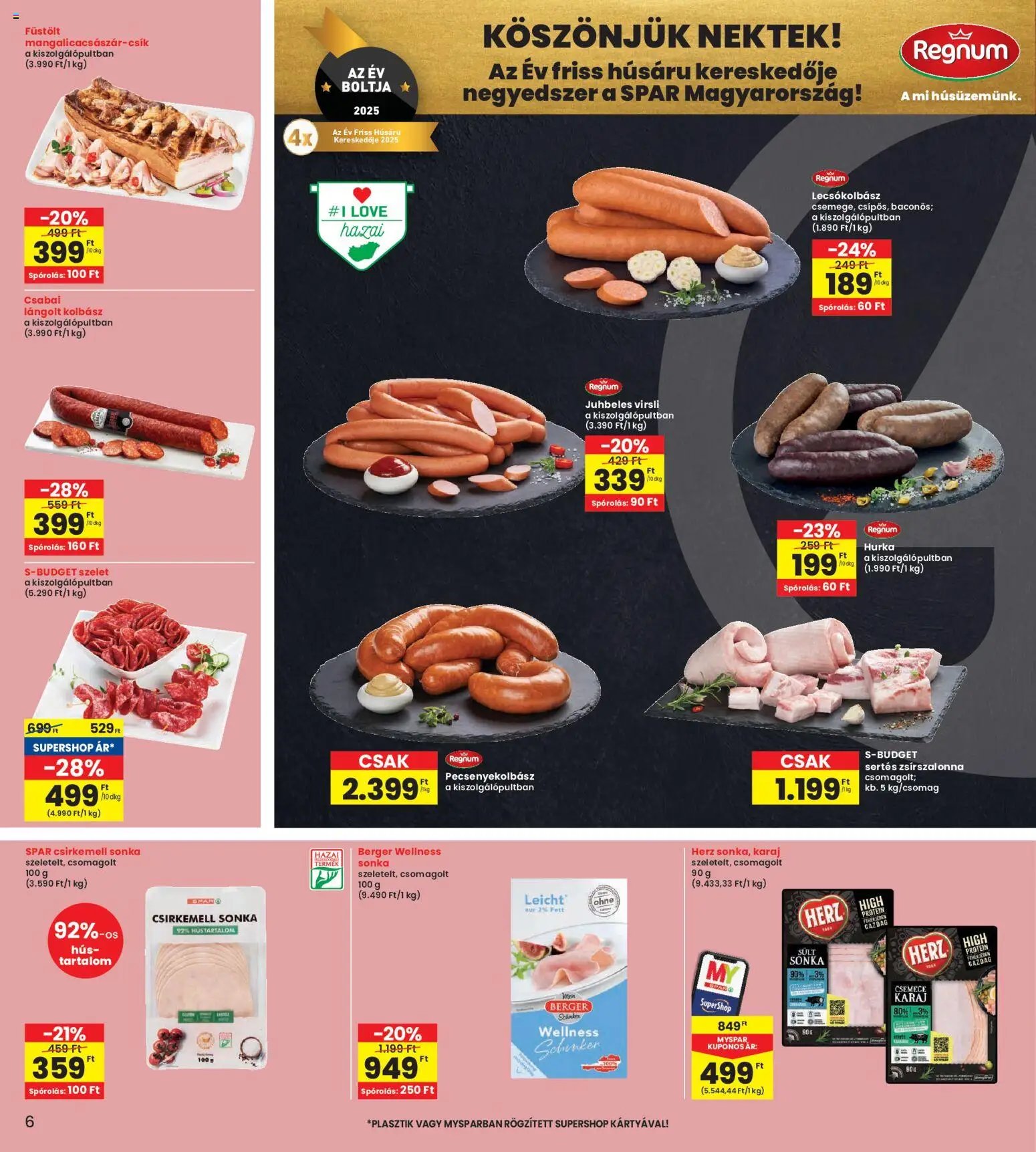 Interspar újság 2025.11.06. Black Friday (2025-11-06 - 2025-11-12)