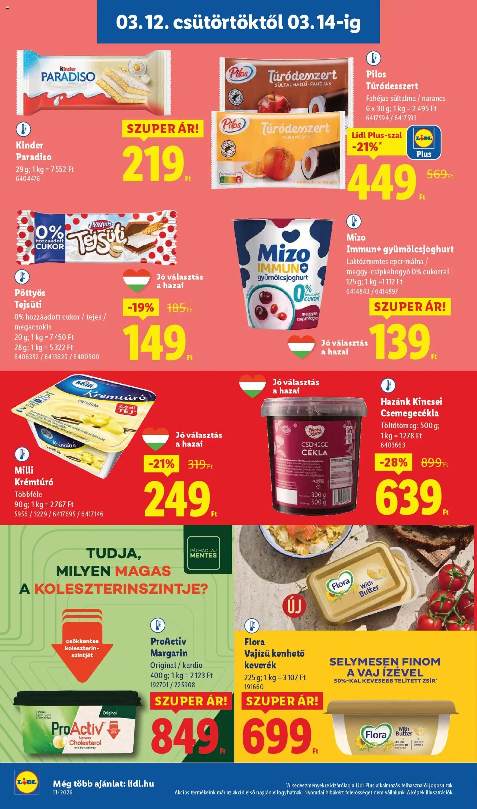 Lidl újság 2026.03.12. Lidl akciós újság (2026-03-12 - 2026-03-18)
