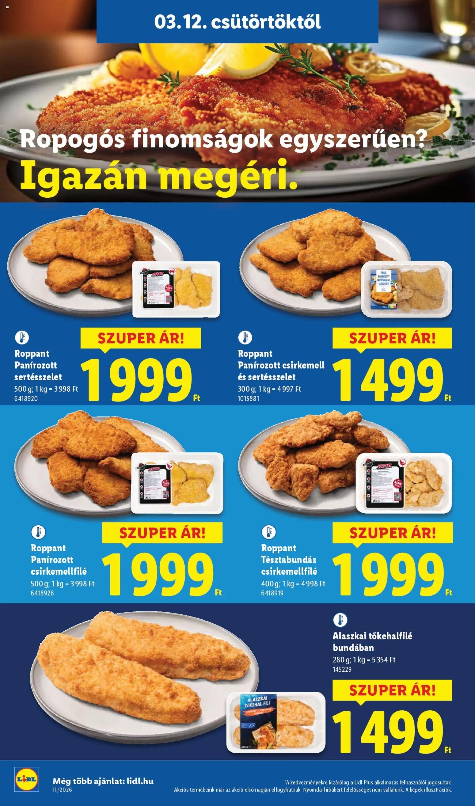 Lidl újság 2026.03.12. Lidl akciós újság (2026-03-12 - 2026-03-18)