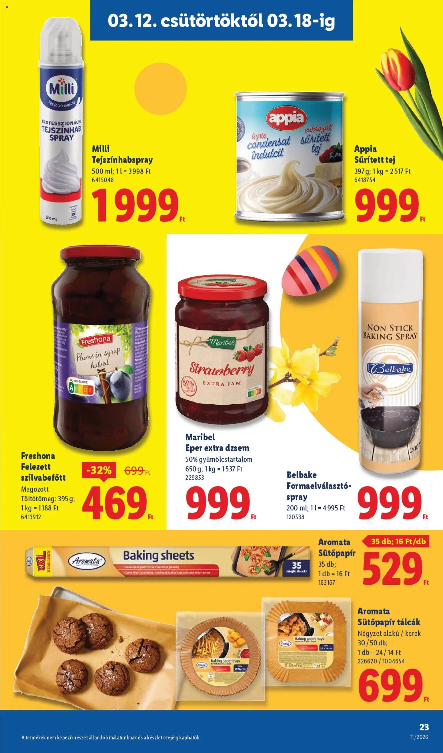 Lidl újság 2026.03.12. Lidl akciós újság (2026-03-12 - 2026-03-18)