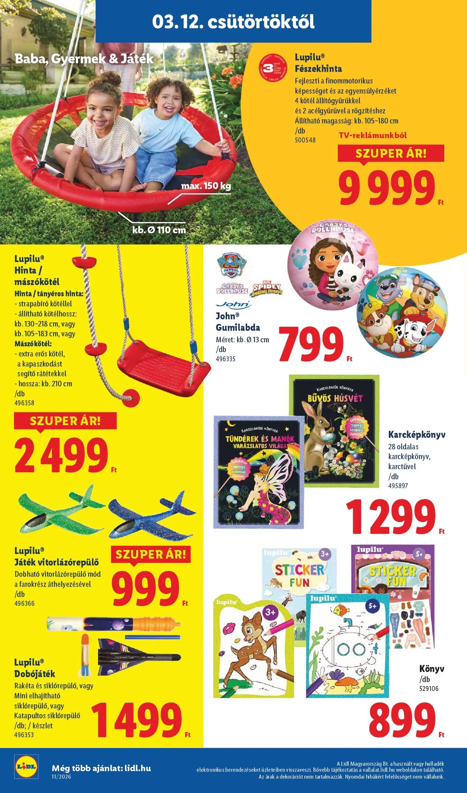 Lidl újság 2026.03.12. Lidl akciós újság (2026-03-12 - 2026-03-18)