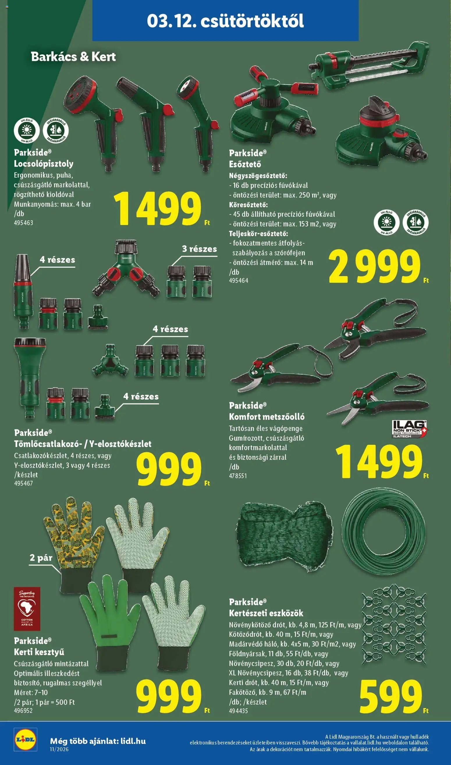 Lidl újság 2026.03.12. Lidl akciós újság (2026-03-12 - 2026-03-18)