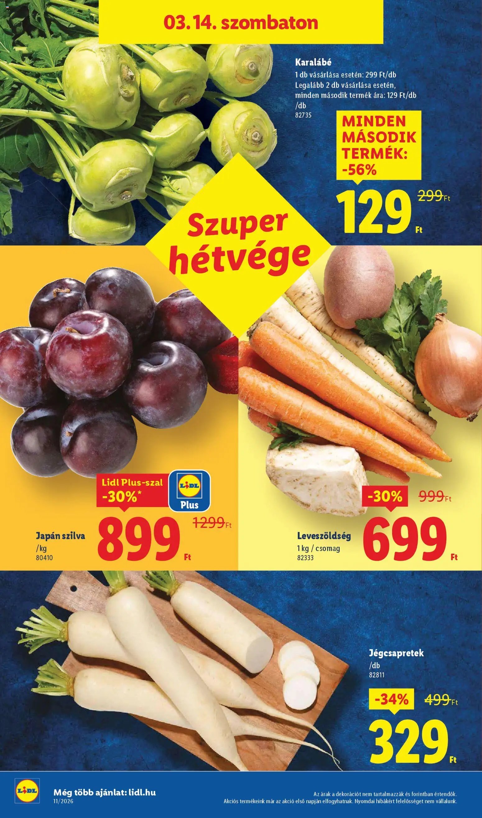 Lidl újság 2026.03.12. Lidl akciós újság (2026-03-12 - 2026-03-18)