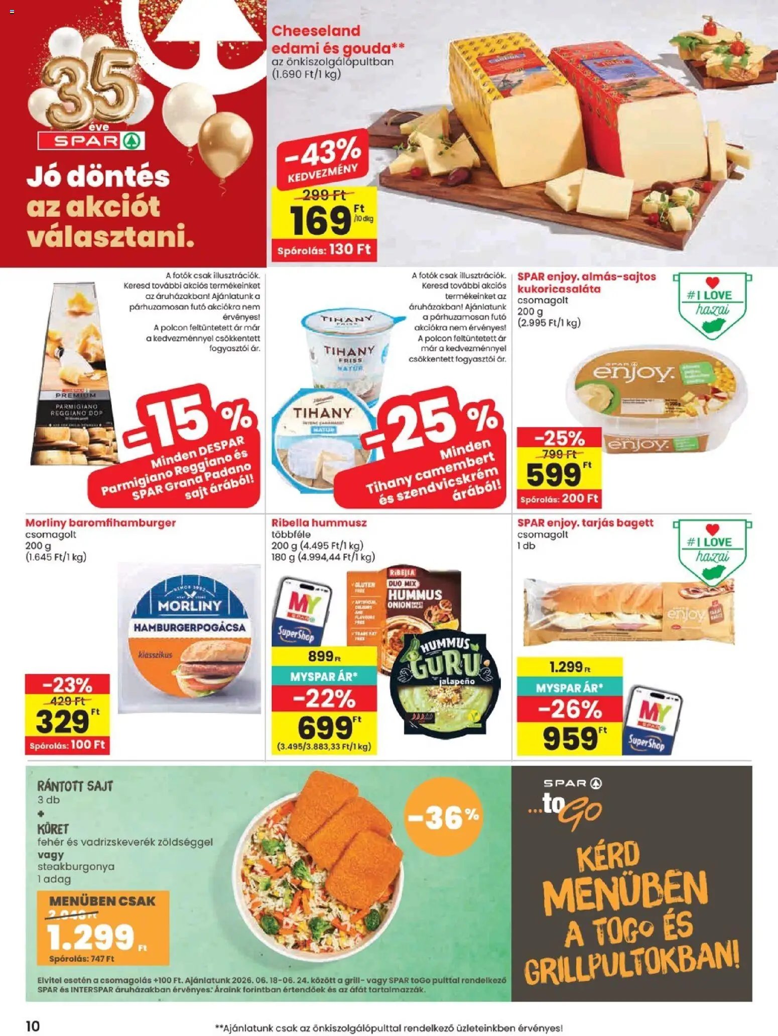 Spar újság 2026.06.18. Spar akciós újság