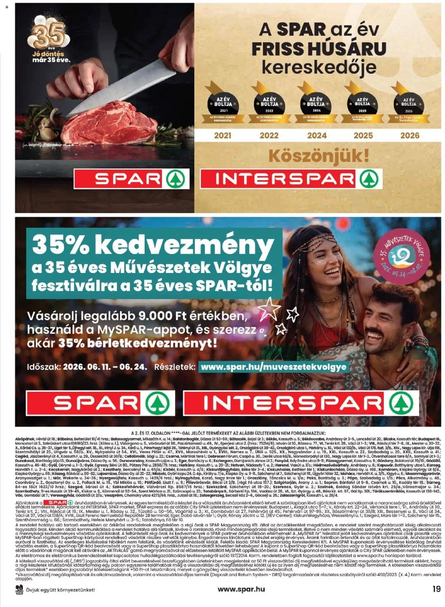 Spar újság 2026.06.18. Spar akciós újság