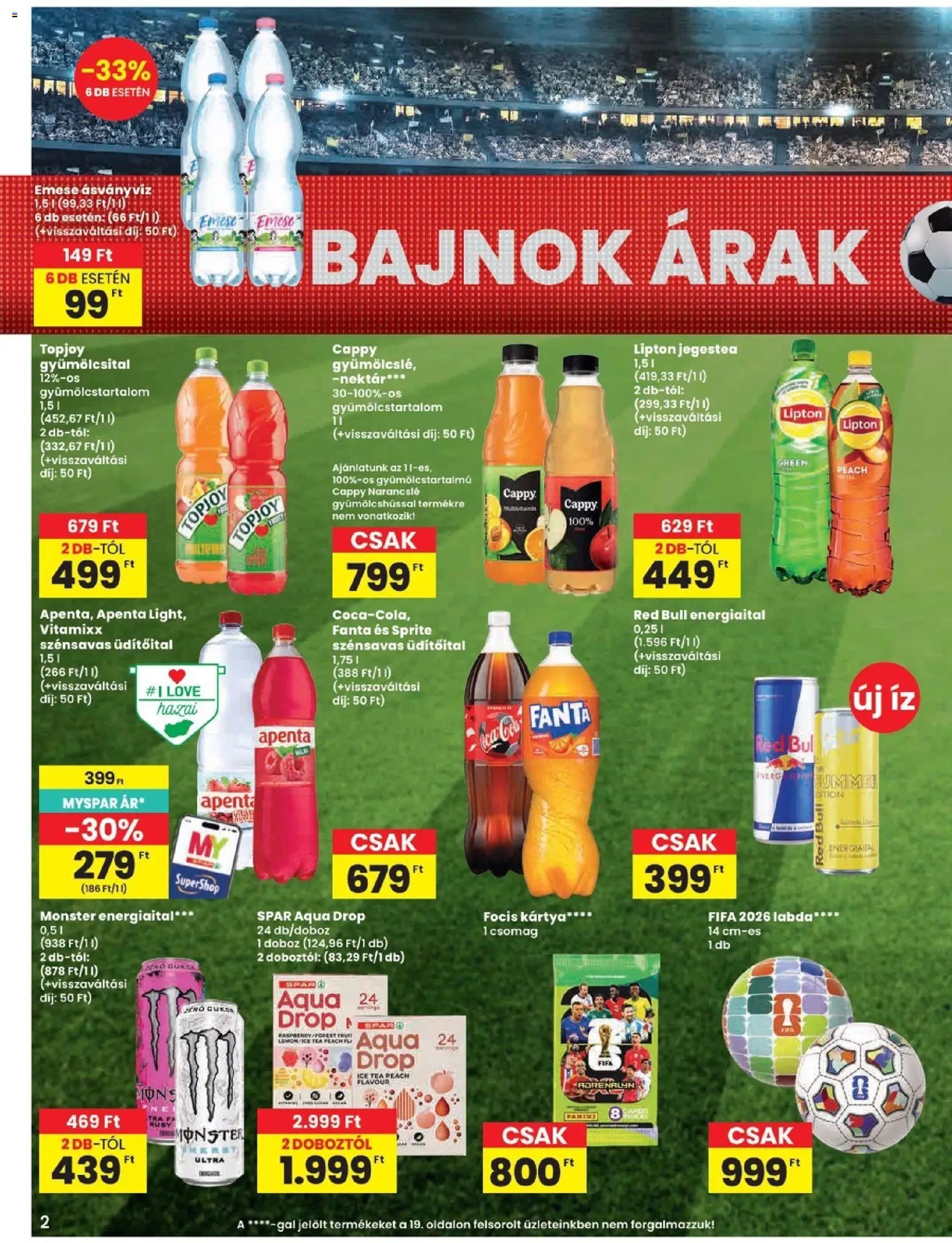 Spar újság 2026.06.18. Spar akciós újság
