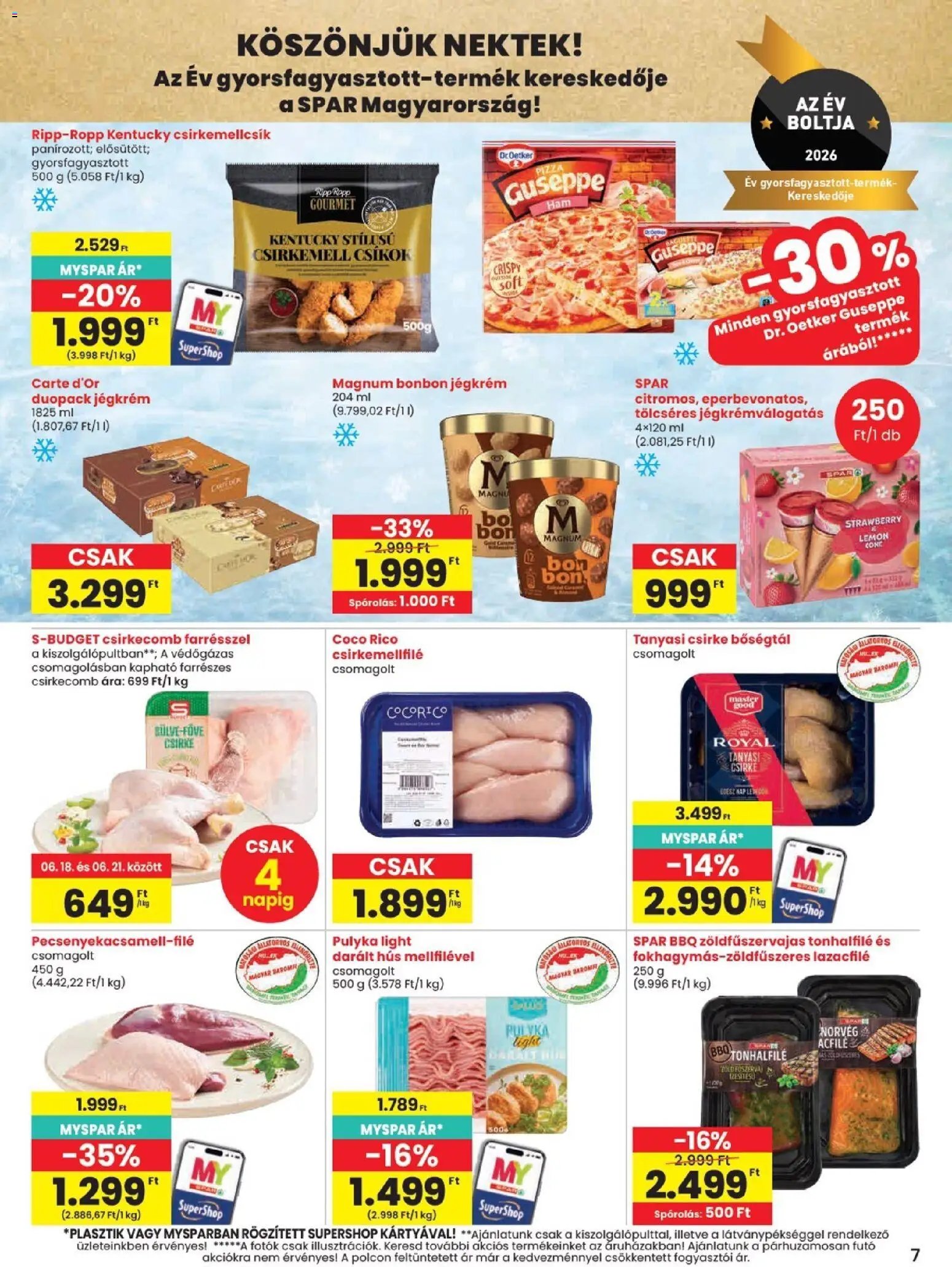 Spar újság 2026.06.18. Spar akciós újság