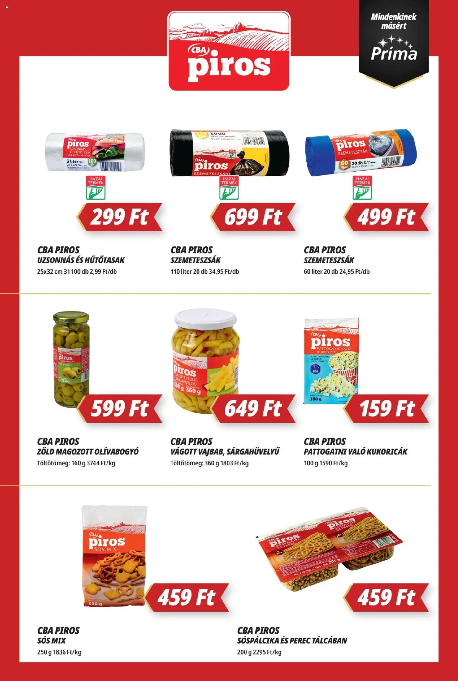 CBA Príma újság 2026.02.12. Akciós újság CBA Príma (2026-02-12 - 2026-02-18)