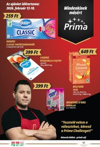 CBA Príma újság 2026.02.12. Akciós újság CBA Príma (2026-02-12 - 2026-02-18)