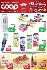 COOP újság 2026.05.28. COOP - Abc & Szuper / Tisza (2026-05-28 - 2026-06-03)