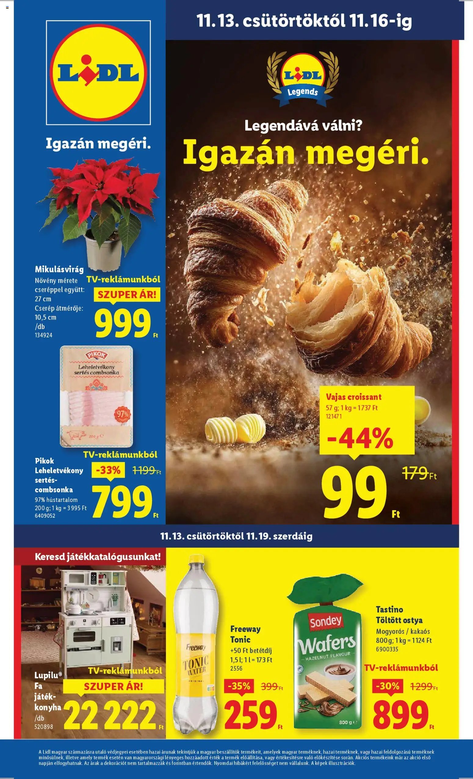Lidl újság 2025.11.13. Akciós újság Lidl (2025-11-13 - 2025-11-19)