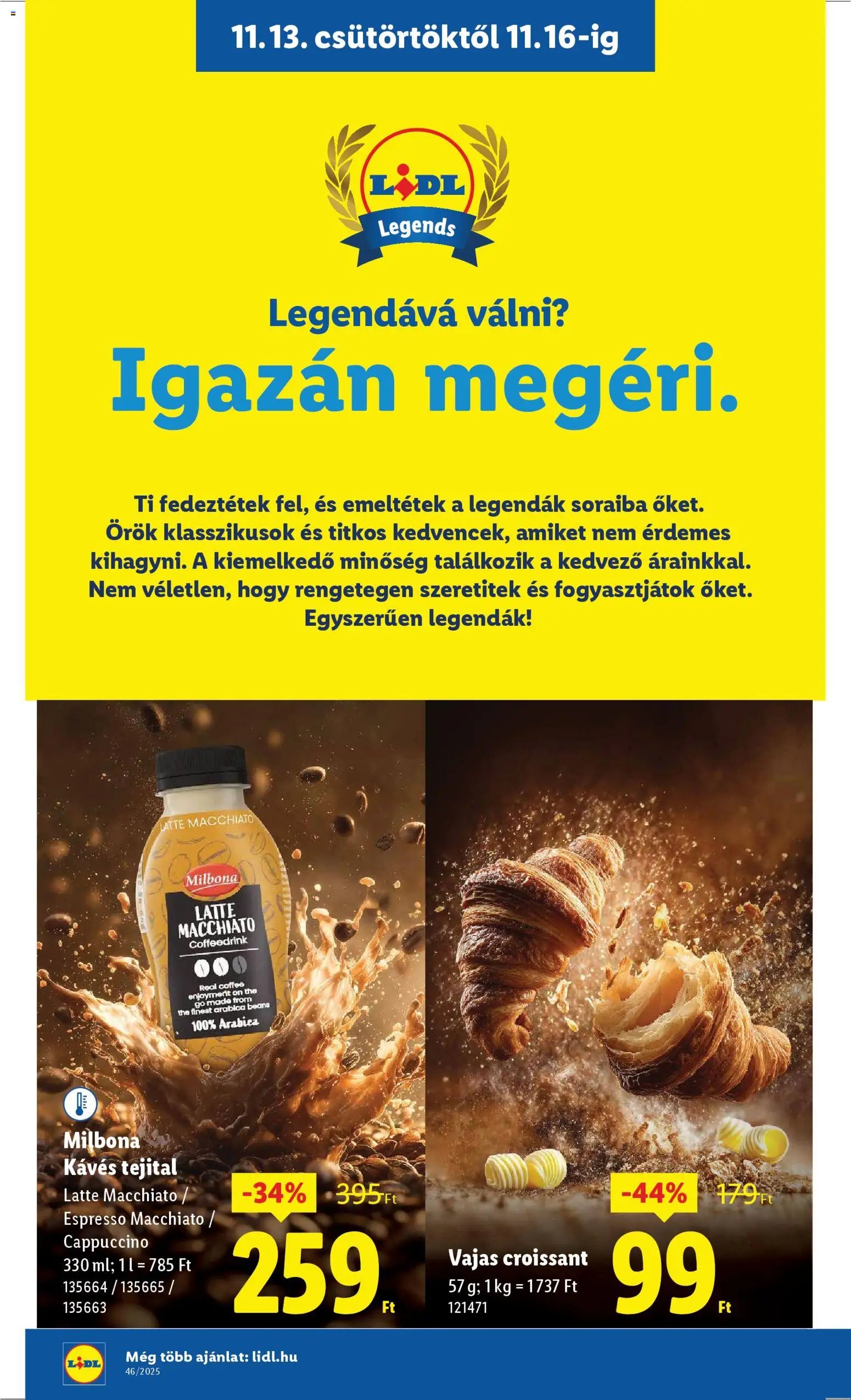 Lidl újság 2025.11.13. Akciós újság Lidl (2025-11-13 - 2025-11-19)