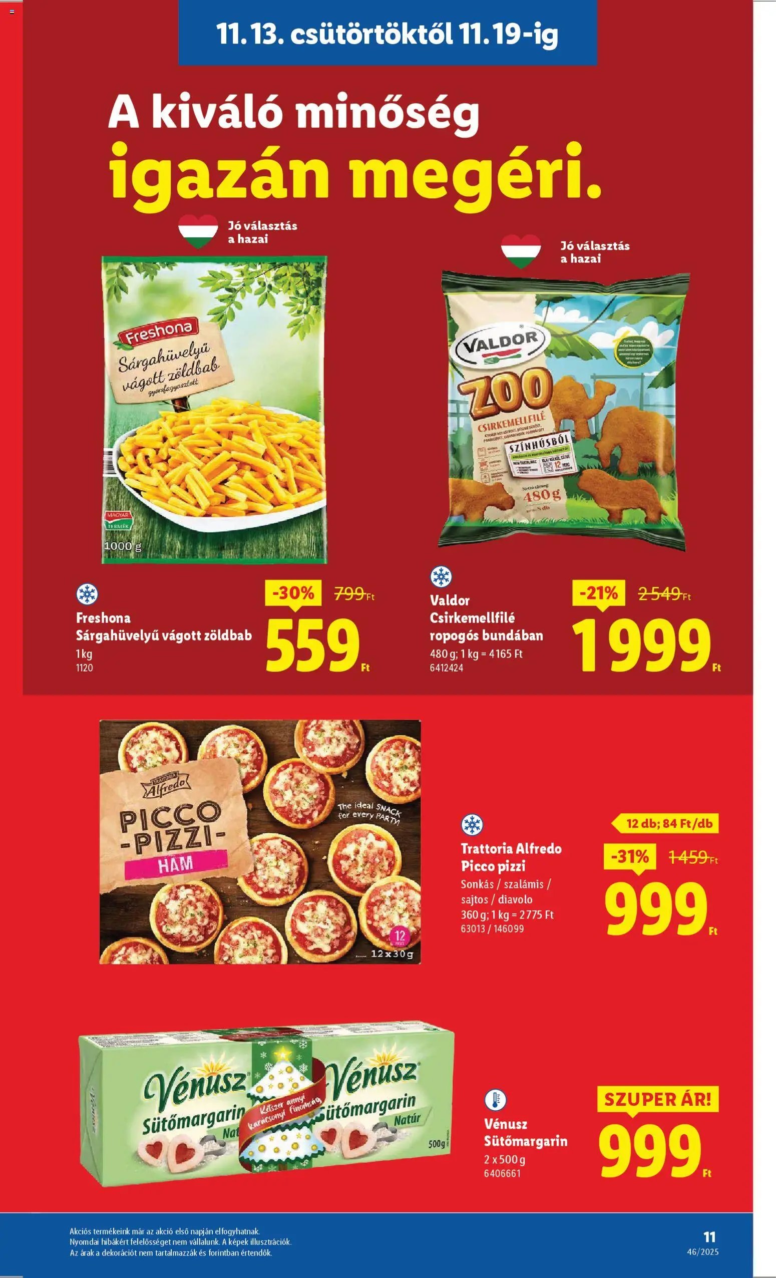 Lidl újság 2025.11.13. Akciós újság Lidl (2025-11-13 - 2025-11-19)