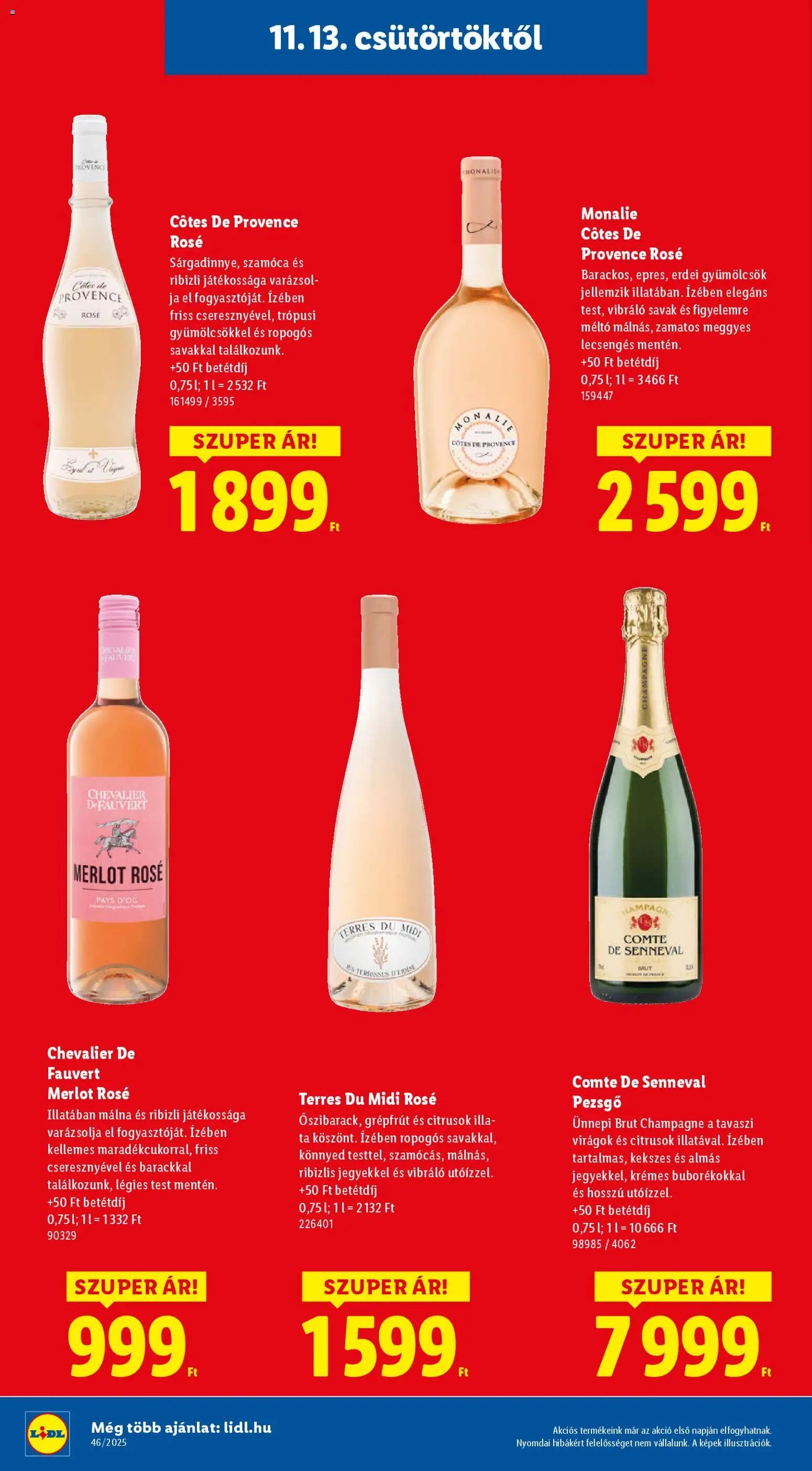 Lidl újság 2025.11.13. Akciós újság Lidl (2025-11-13 - 2025-11-19)