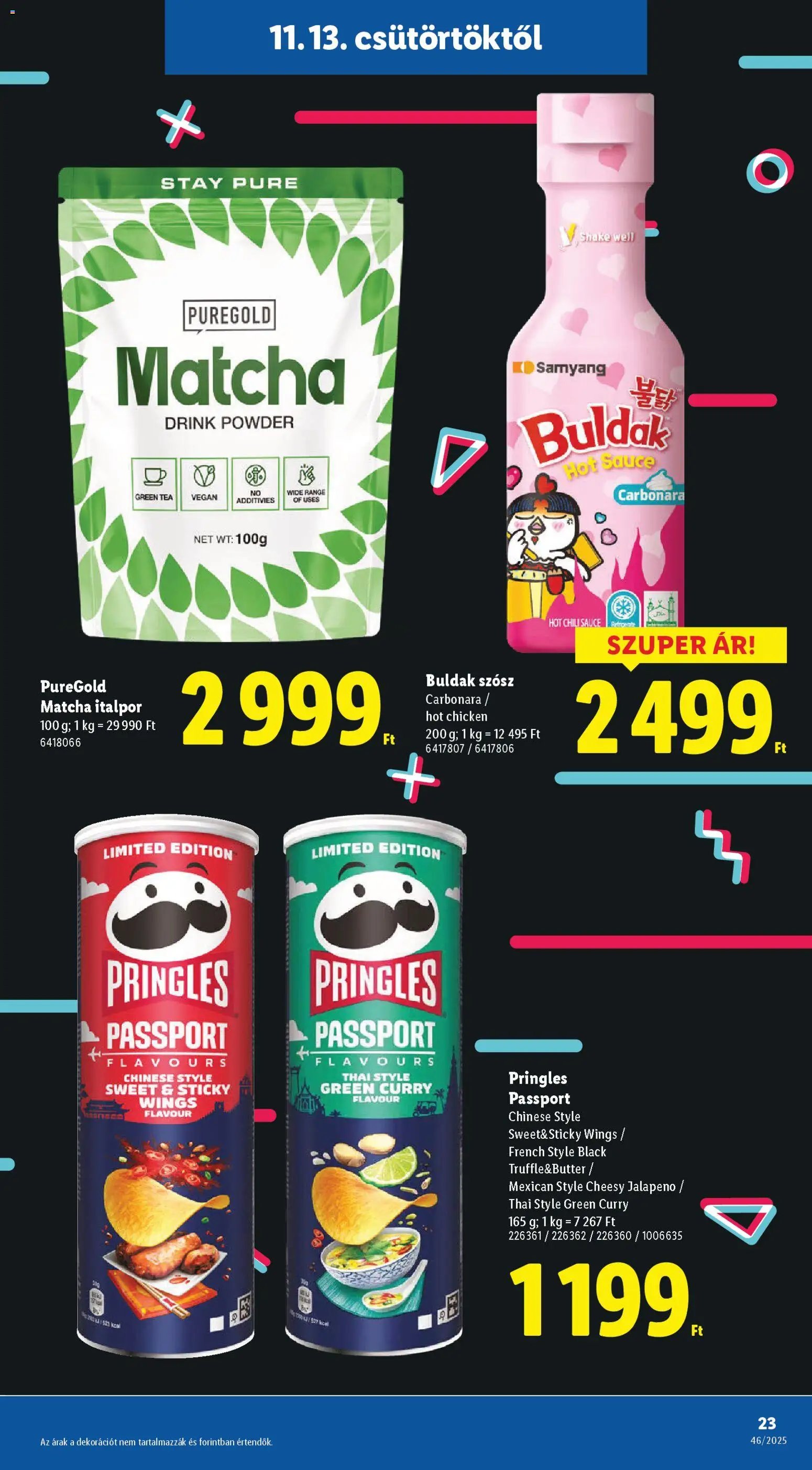 Lidl újság 2025.11.13. Akciós újság Lidl (2025-11-13 - 2025-11-19)