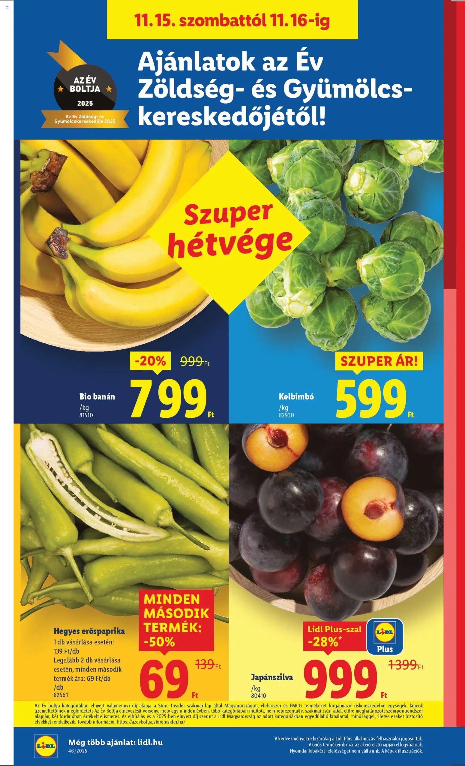 Lidl újság 2025.11.13. Akciós újság Lidl (2025-11-13 - 2025-11-19)