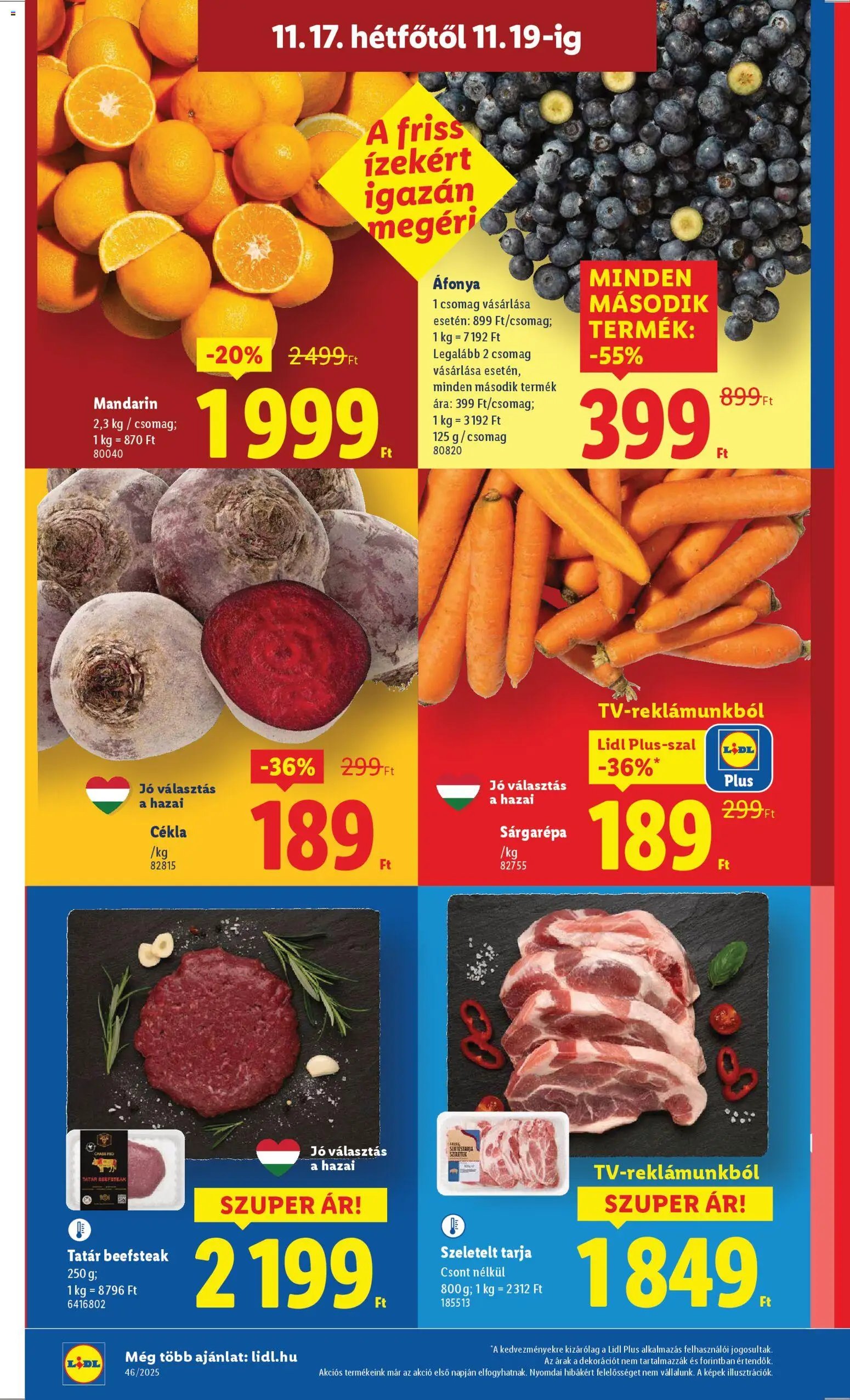 Lidl újság 2025.11.13. Akciós újság Lidl (2025-11-13 - 2025-11-19)