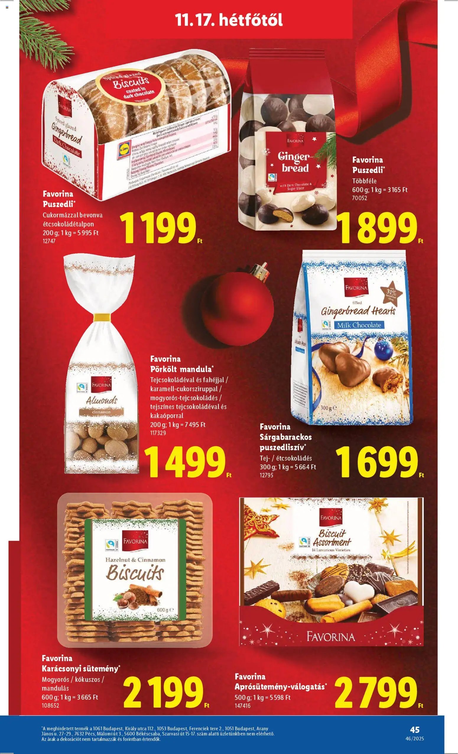 Lidl újság 2025.11.13. Akciós újság Lidl (2025-11-13 - 2025-11-19)