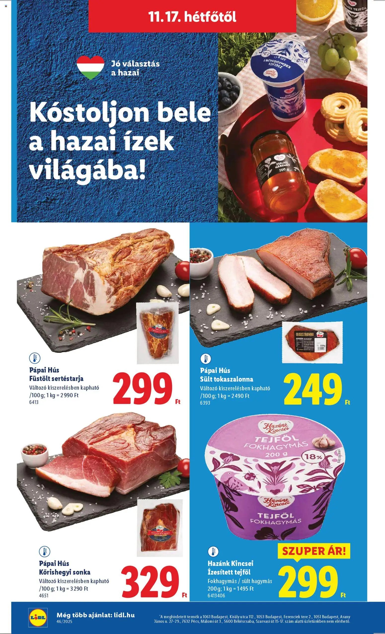 Lidl újság 2025.11.13. Akciós újság Lidl (2025-11-13 - 2025-11-19)