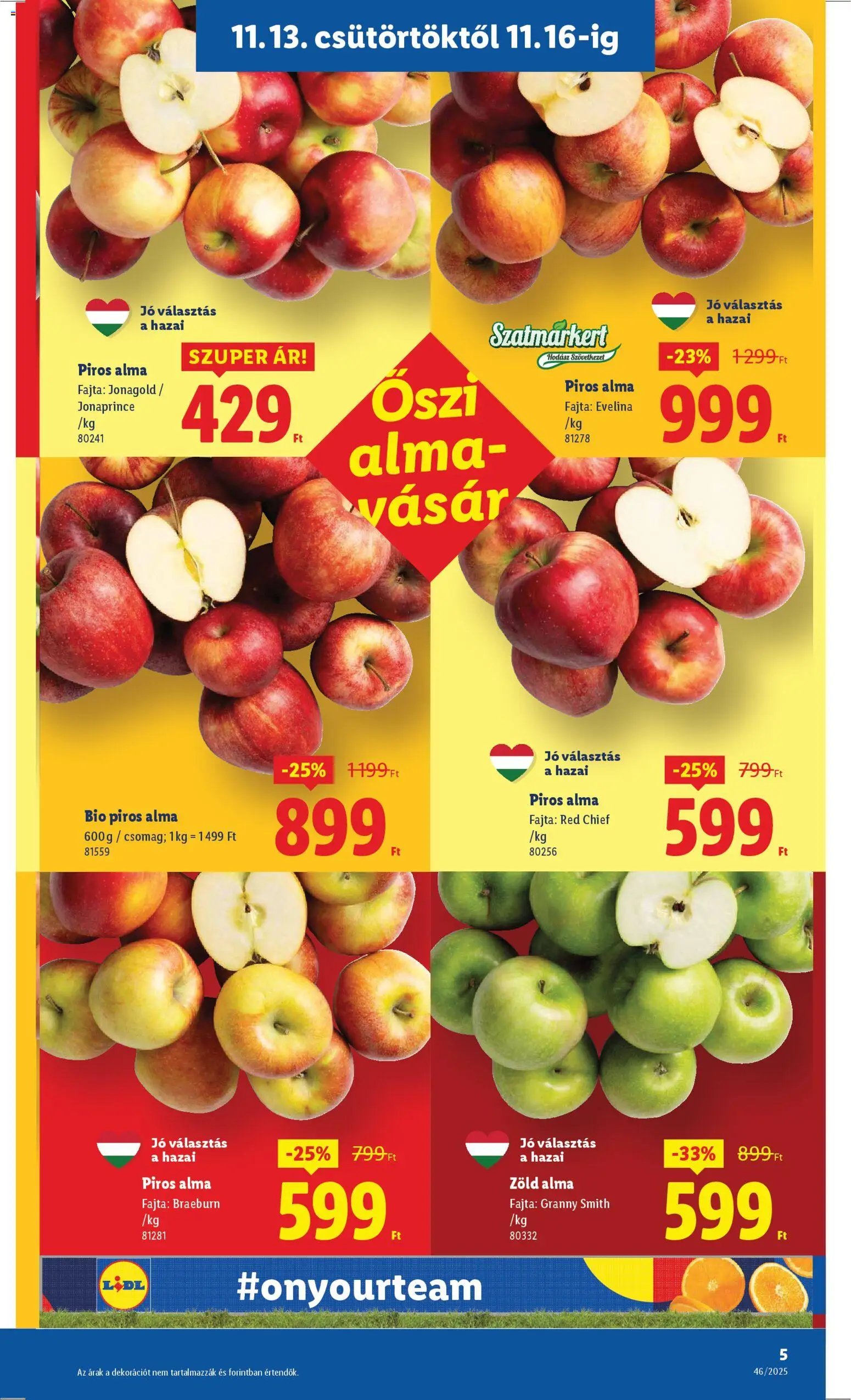 Lidl újság 2025.11.13. Akciós újság Lidl (2025-11-13 - 2025-11-19)