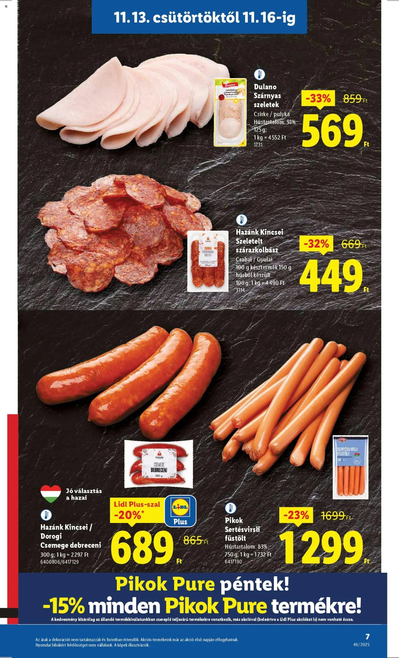 Lidl újság 2025.11.13. Akciós újság Lidl (2025-11-13 - 2025-11-19)