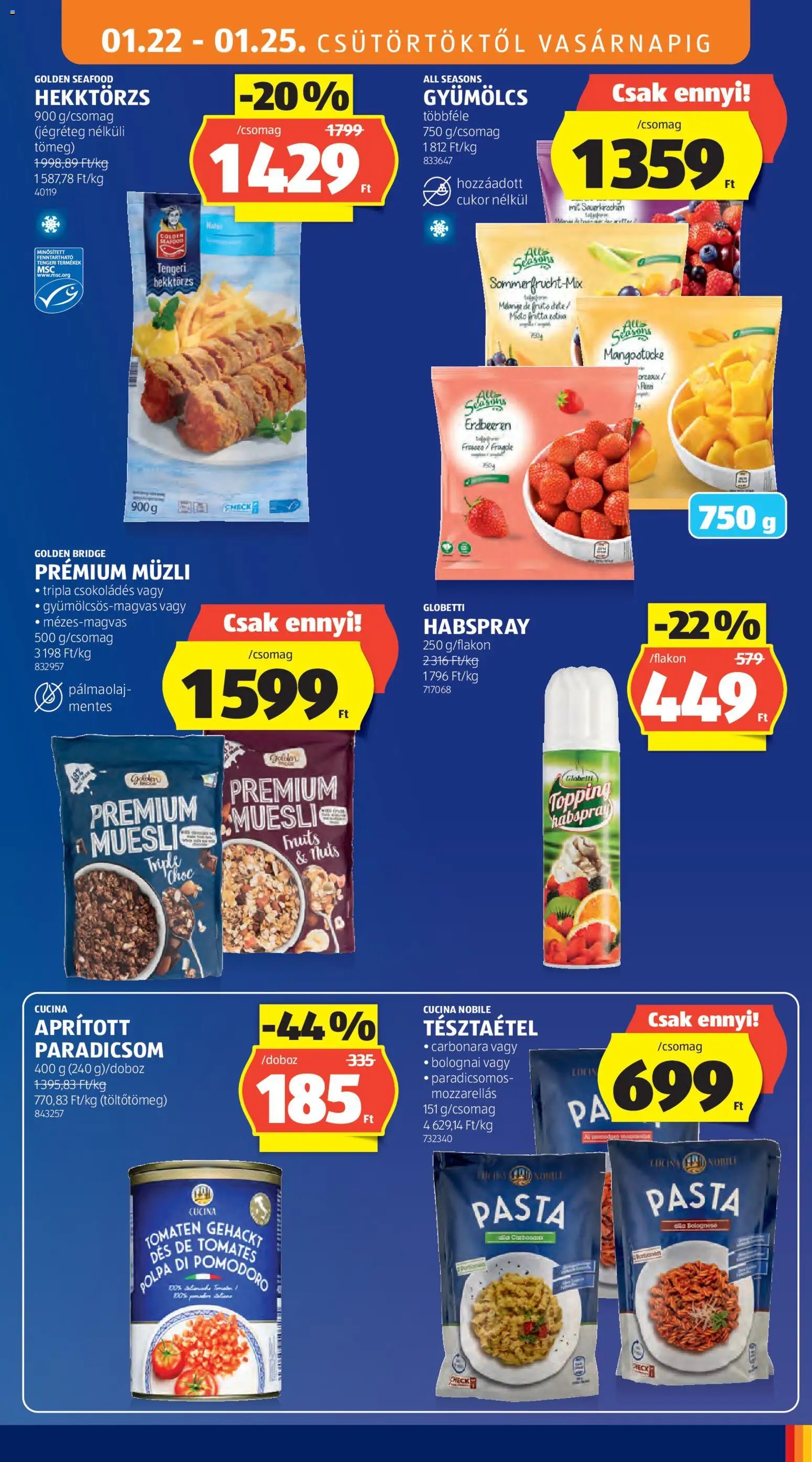 Aldi újság 2026.01.22. Akciós újság Aldi (2026-01-22 - 2026-01-28)
