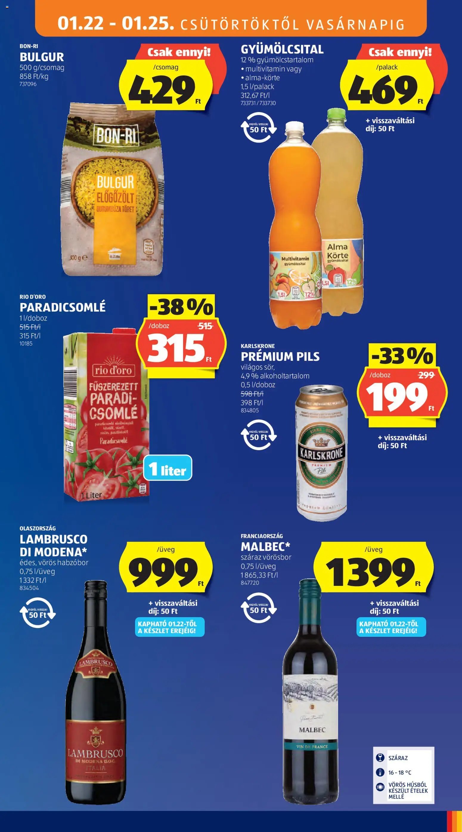 Aldi újság 2026.01.22. Akciós újság Aldi (2026-01-22 - 2026-01-28)