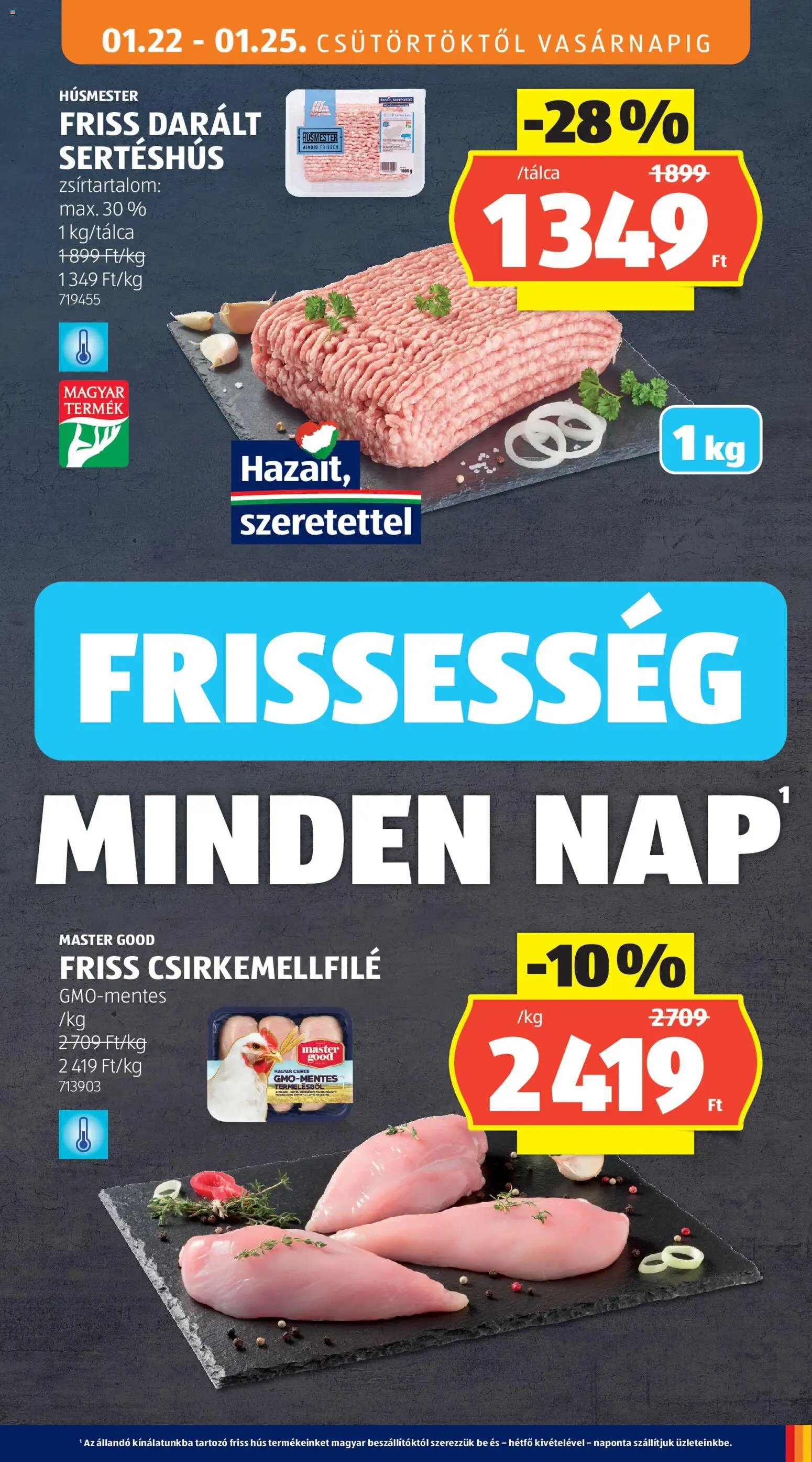 Aldi újság 2026.01.22. Akciós újság Aldi (2026-01-22 - 2026-01-28)