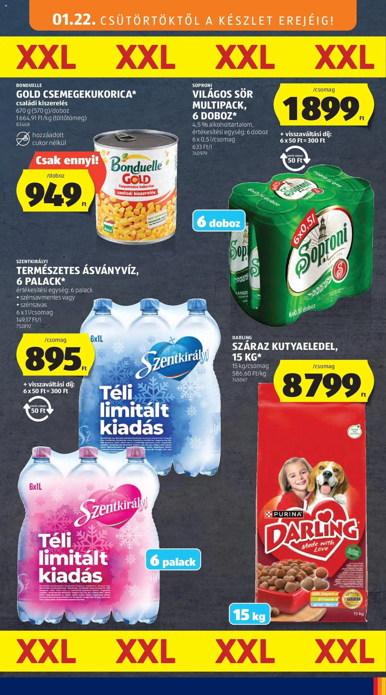 Aldi újság 2026.01.22. Akciós újság Aldi (2026-01-22 - 2026-01-28)