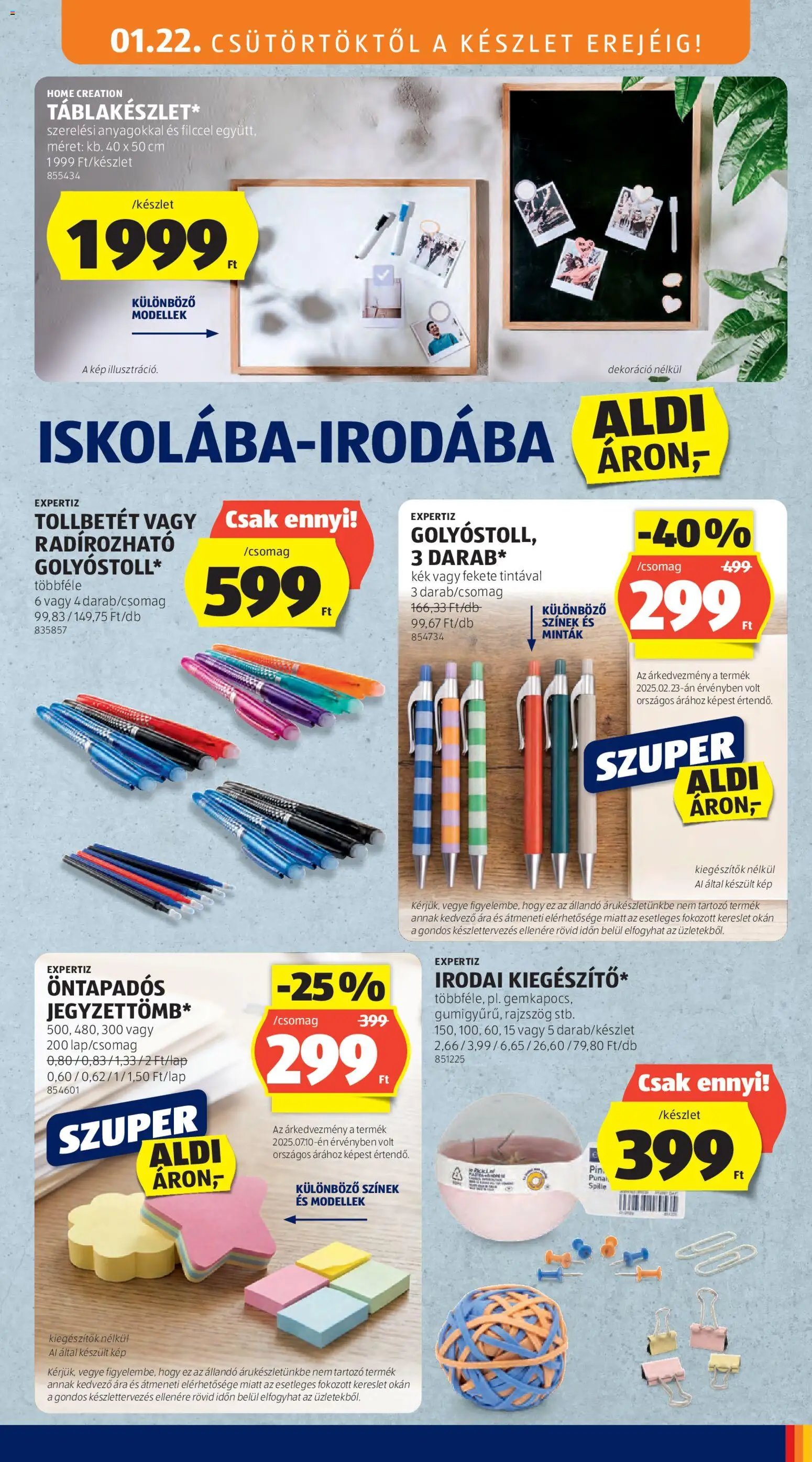 Aldi újság 2026.01.22. Akciós újság Aldi (2026-01-22 - 2026-01-28)